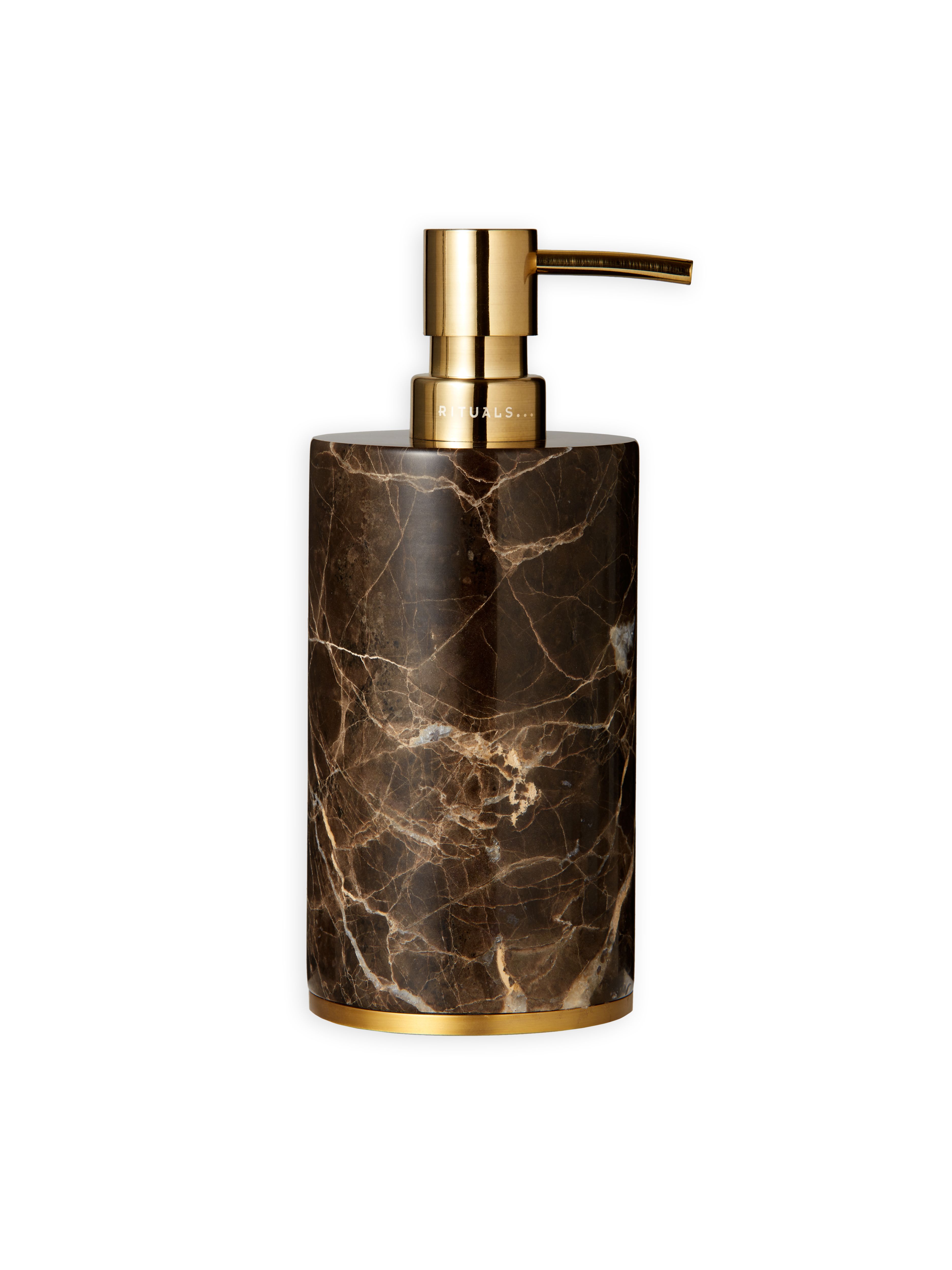Dedaine Soap Dispenser Brown Marble