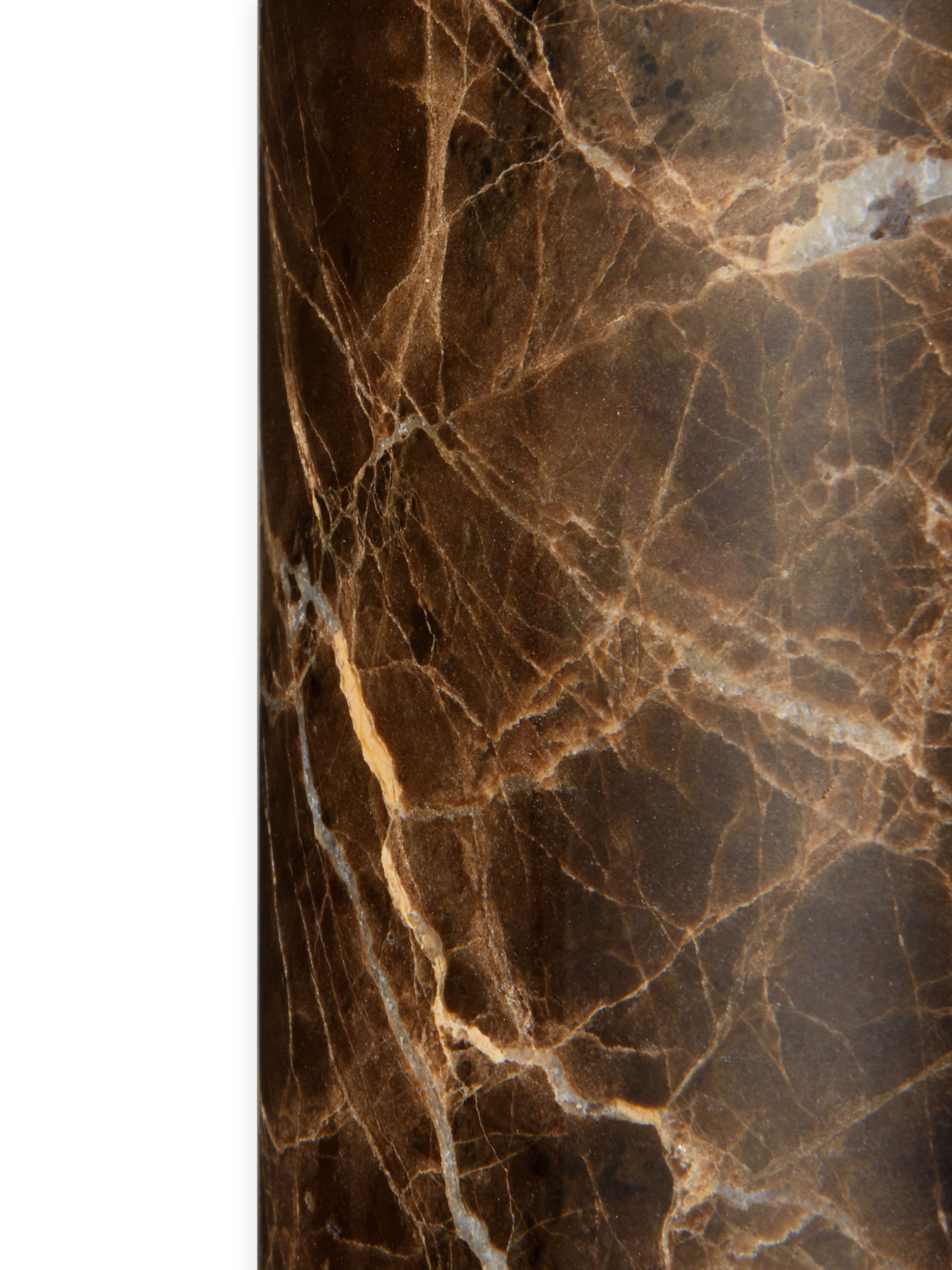 Dedaine Soap Dispenser Brown Marble
