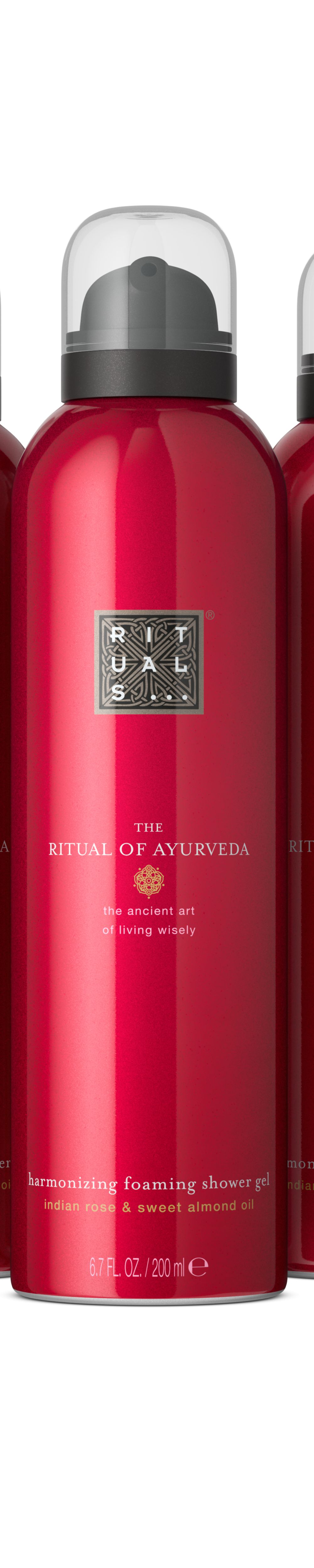 Rituals Shower Foam Trio from The Ritual of Ayurveda range, 600 ml – vue 5
