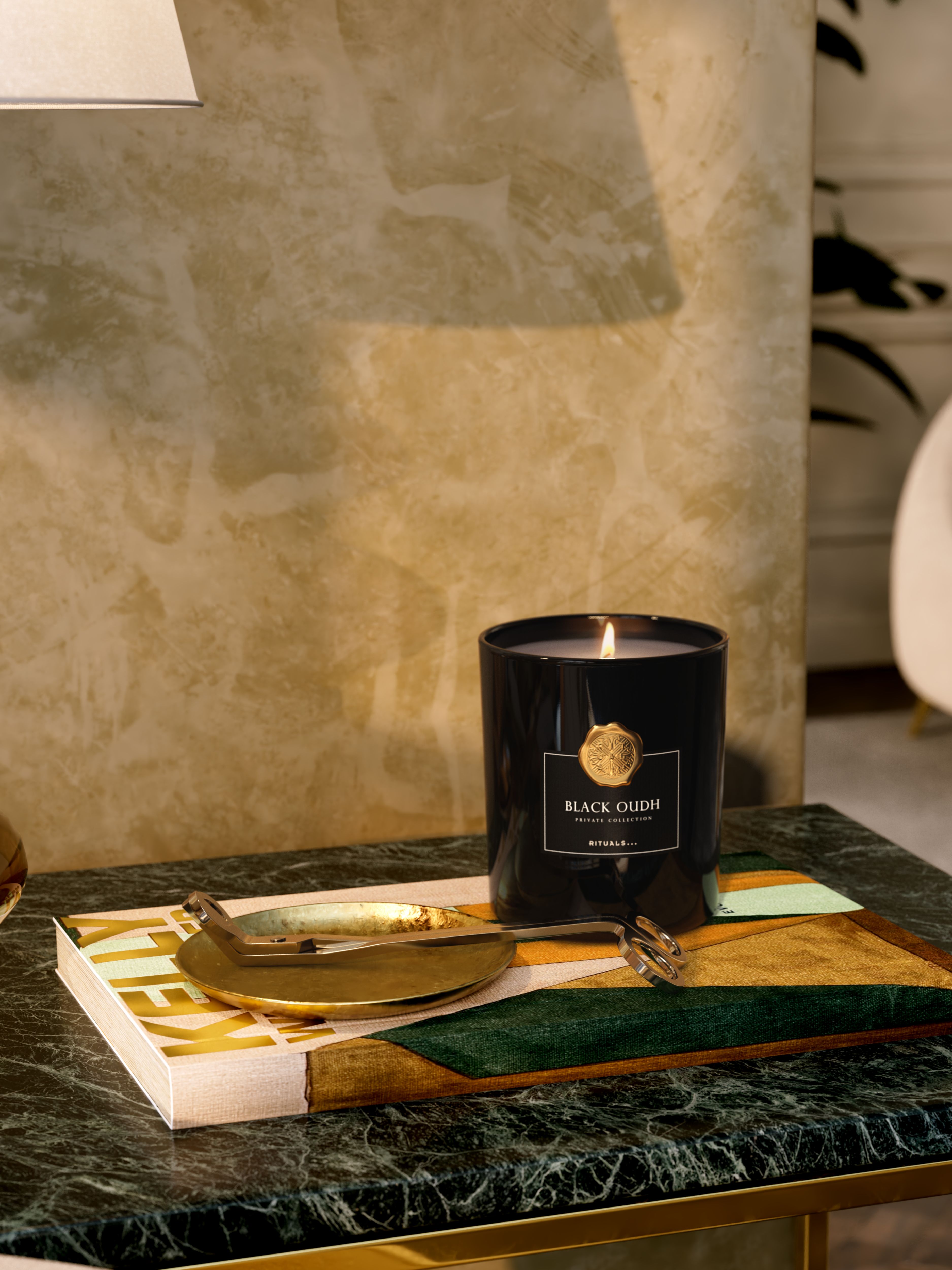 Candle Wick Trimmer Lifestyle with Product