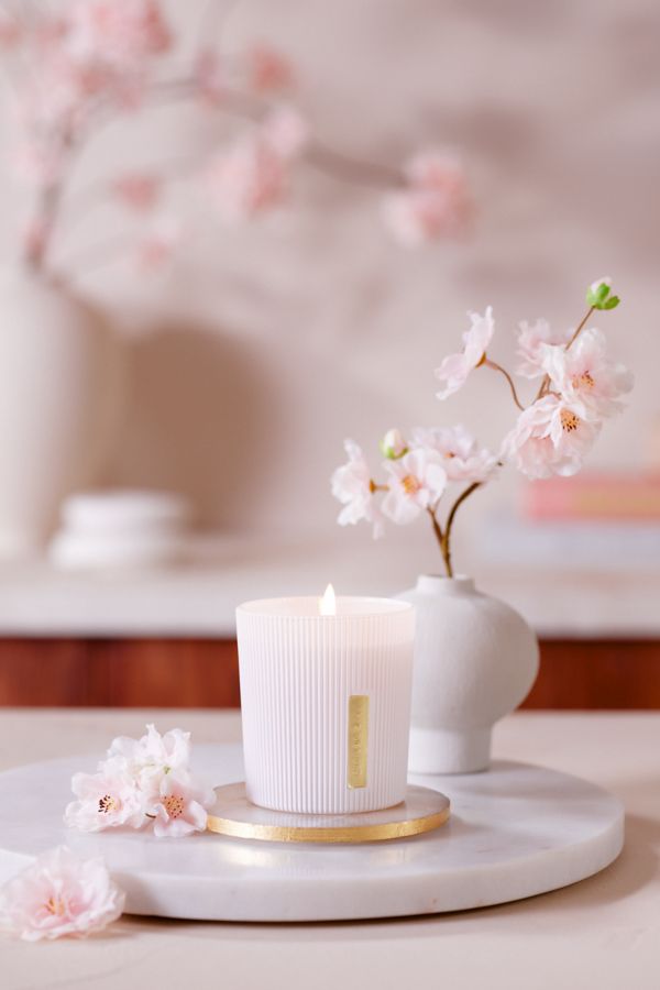 Sakura Mini Ribbed Candle