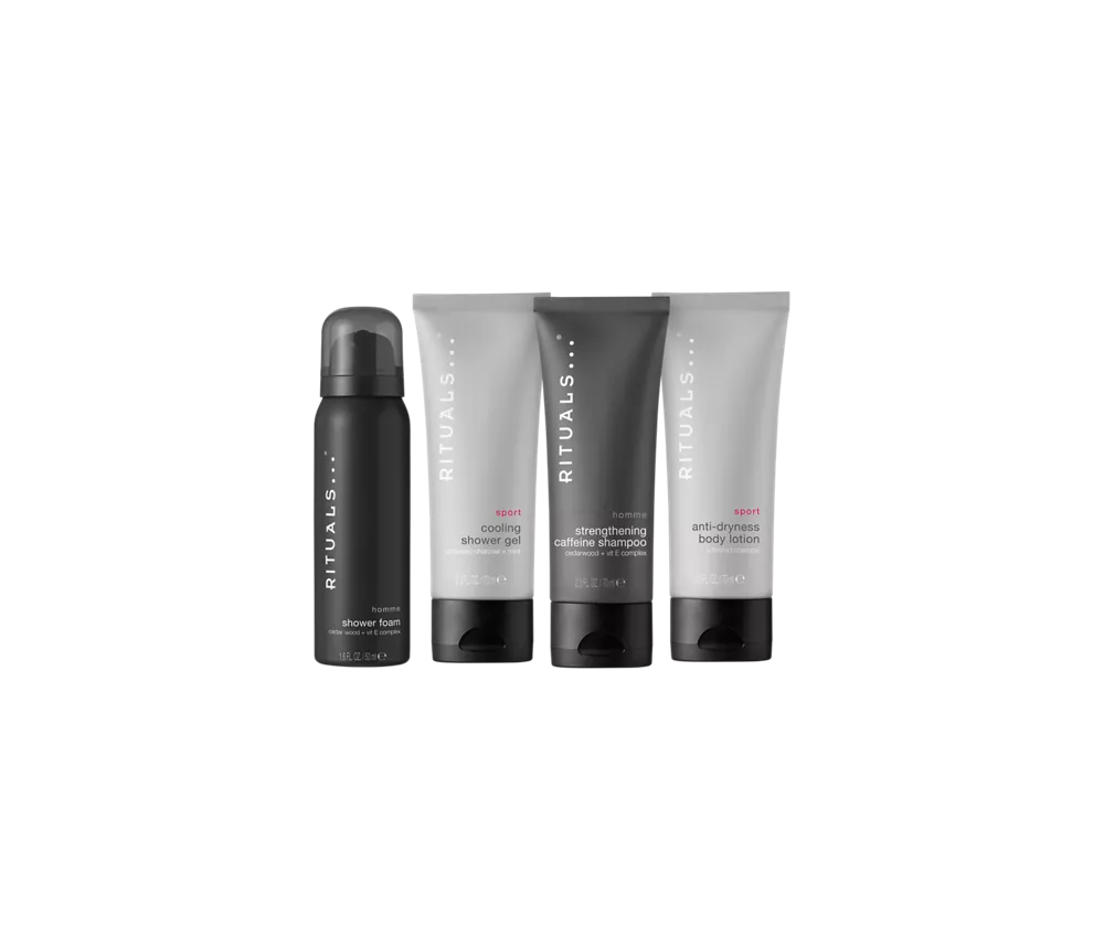 RITUALS Homme Collection Small Gift Set for Men - Cedar Wood and Vitamin E  Complex - Stimulating and Invigorating Properties : : Beauty