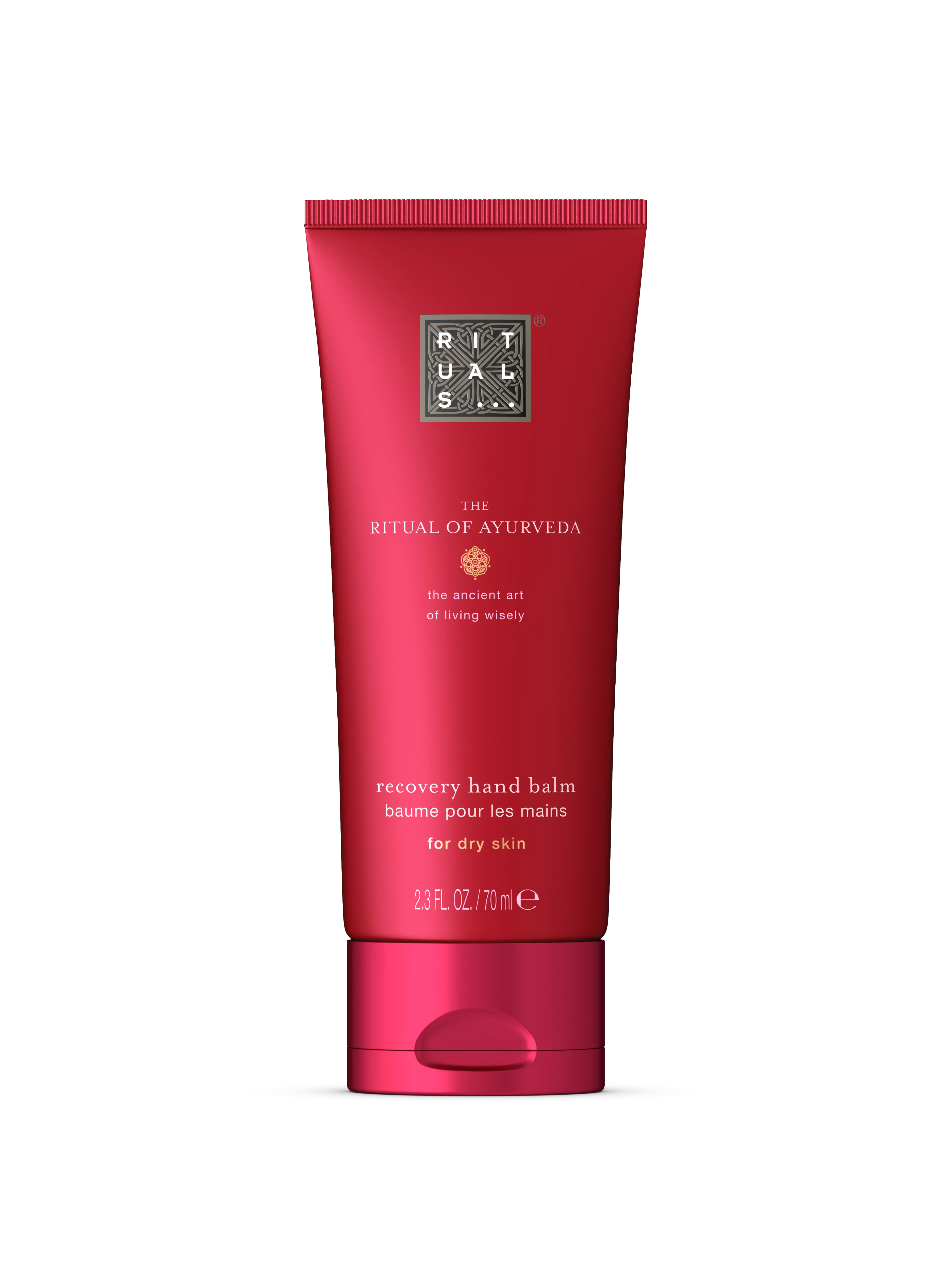 regenerujący balsam do rąk, ayurveda, Czerwony, 70 ml, RITUALS