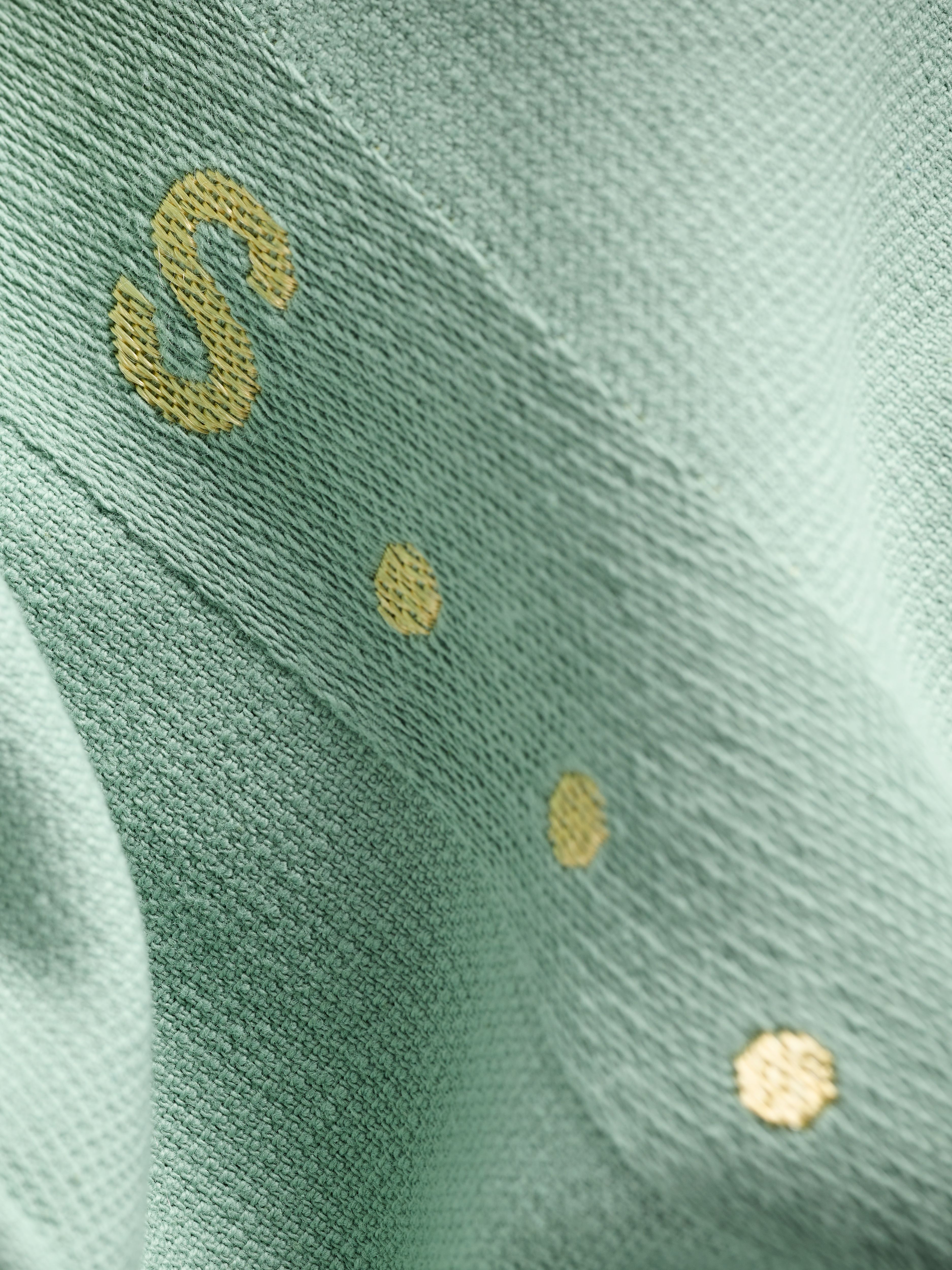Hammam Towel Jing Green Lifestyle with Product Elements