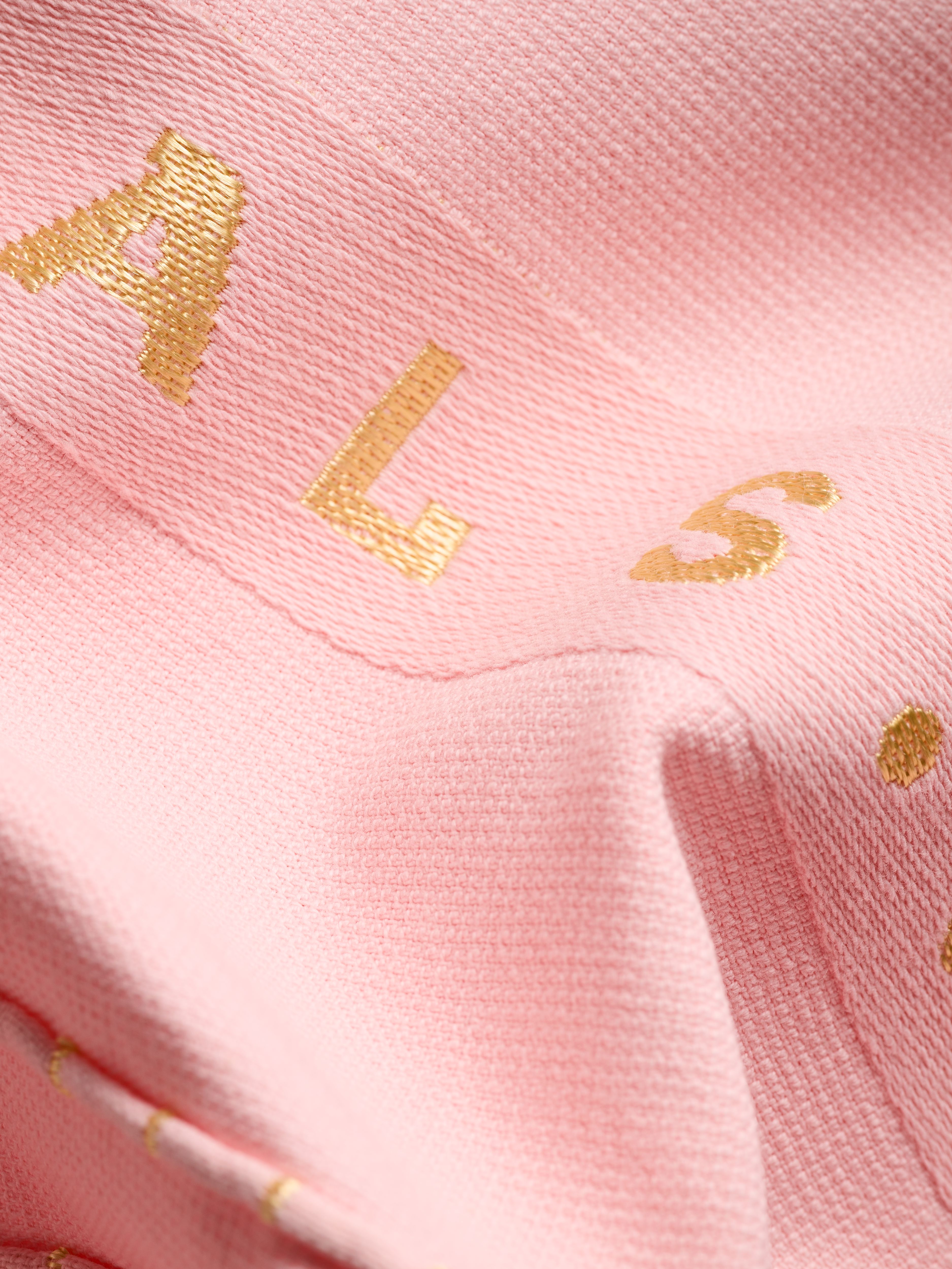 Hammam Towel Sakura Pink Lifestyle with Product Elements