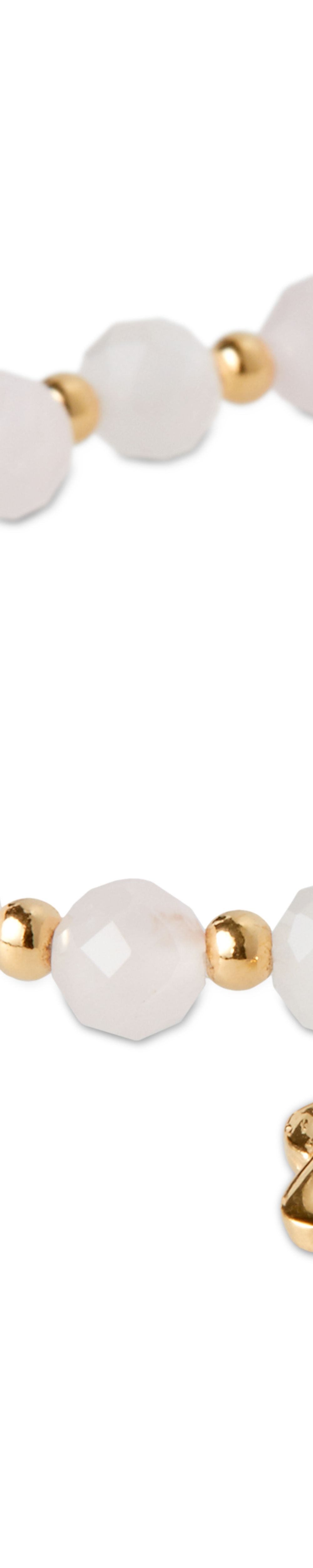 Gold-plated bracelet with Rituals rose quartz from the House of Rituals line – vue 5