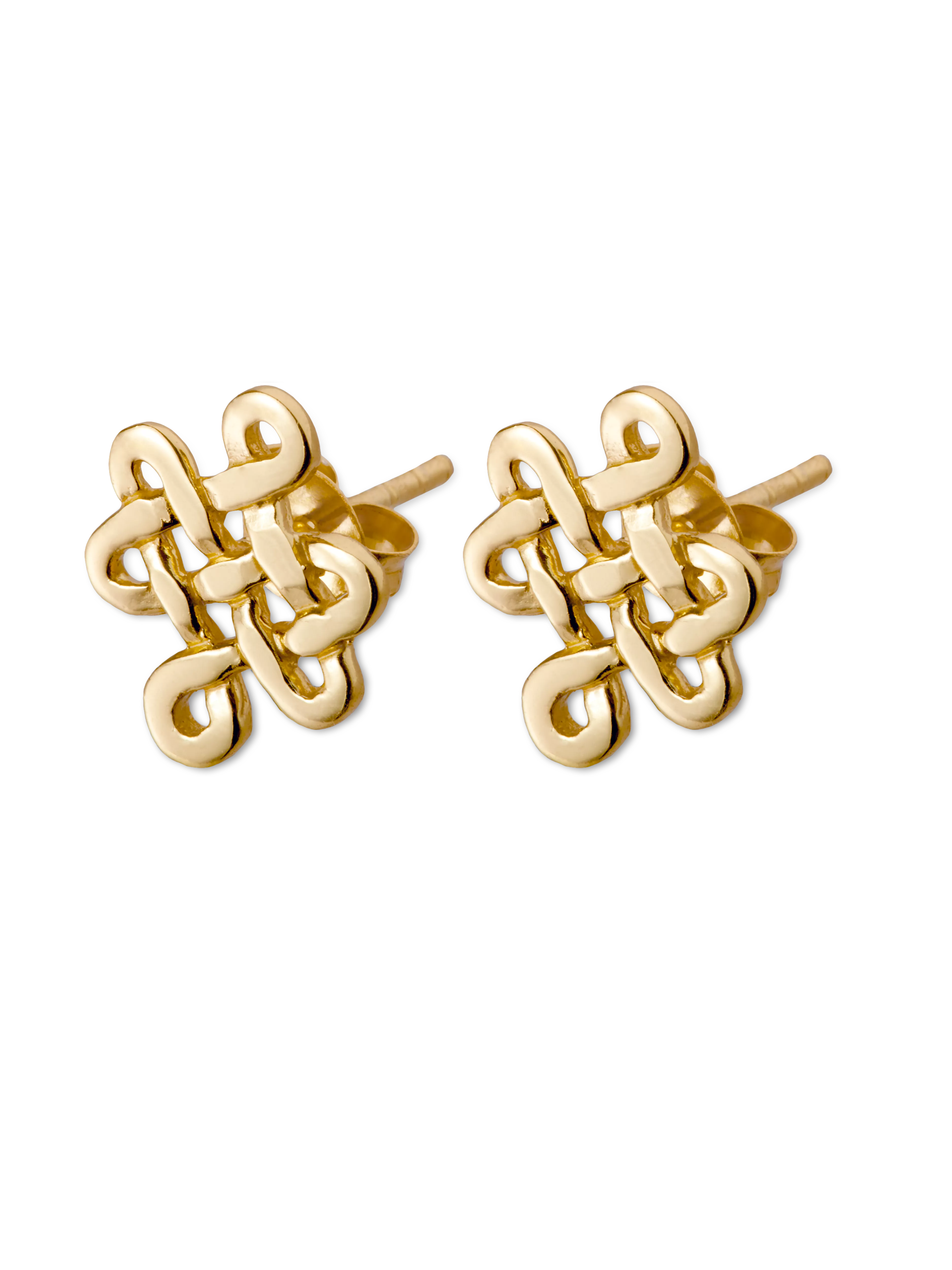 gold plated infinity earrings, houseofrituals, Gold, 925 Sterling silver 18 karat gold plated, RITUALS