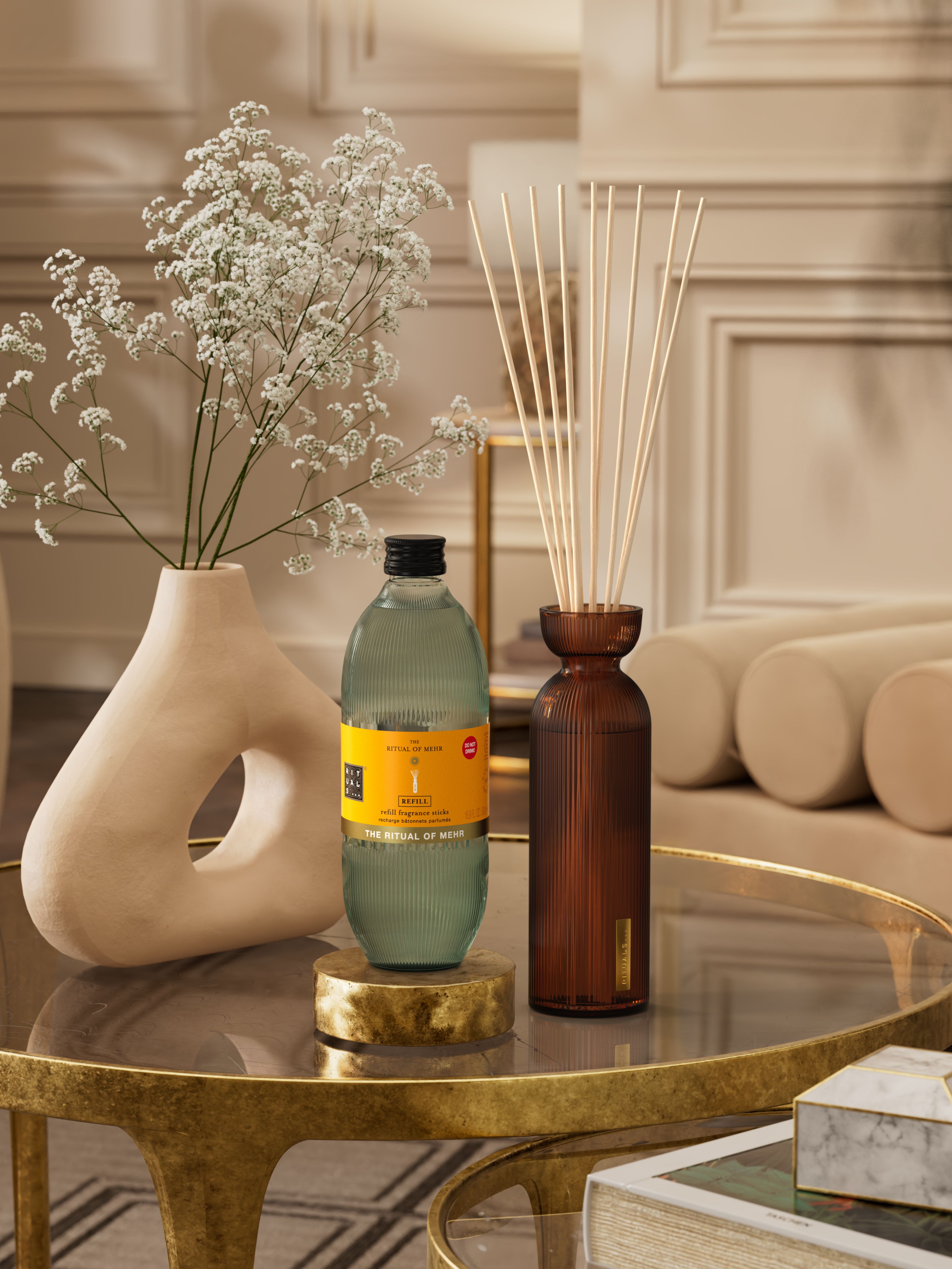 The Ritual of Mehr Refill Fragrance Sticks 500ml