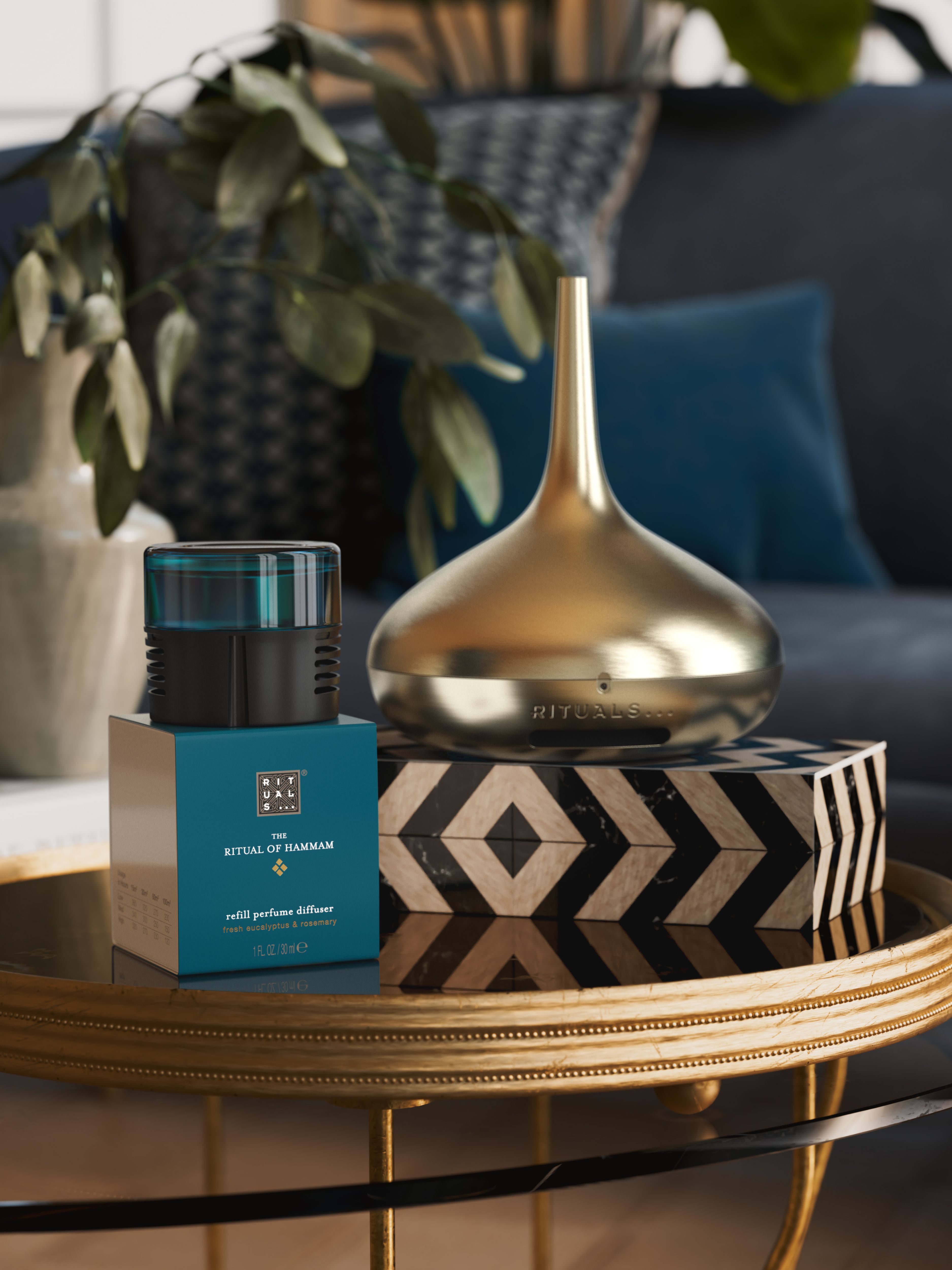 The Ritual of Hammam - Cartridge Lifestyle with Product