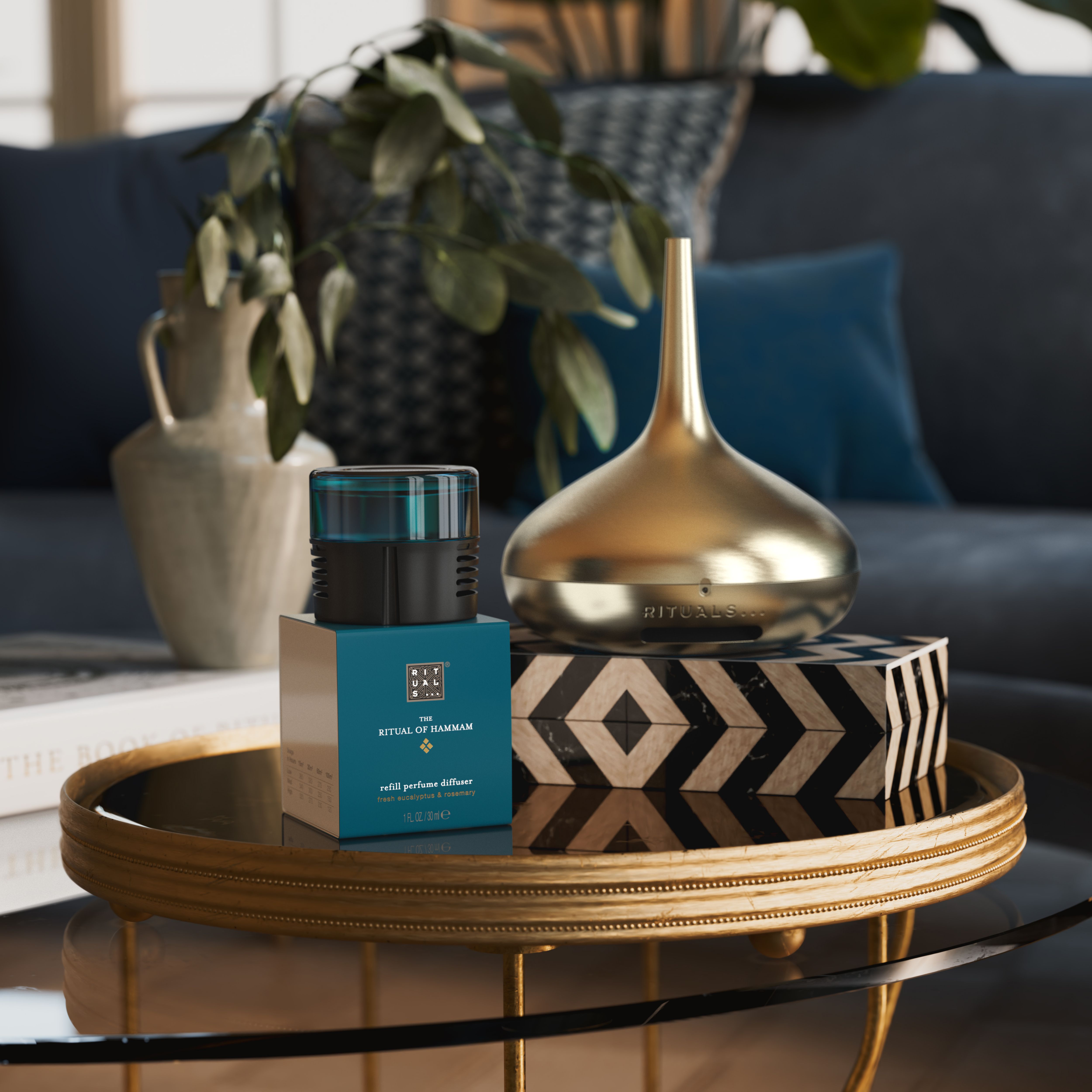 The Ritual of Hammam - Cartridge Lifestyle with Product