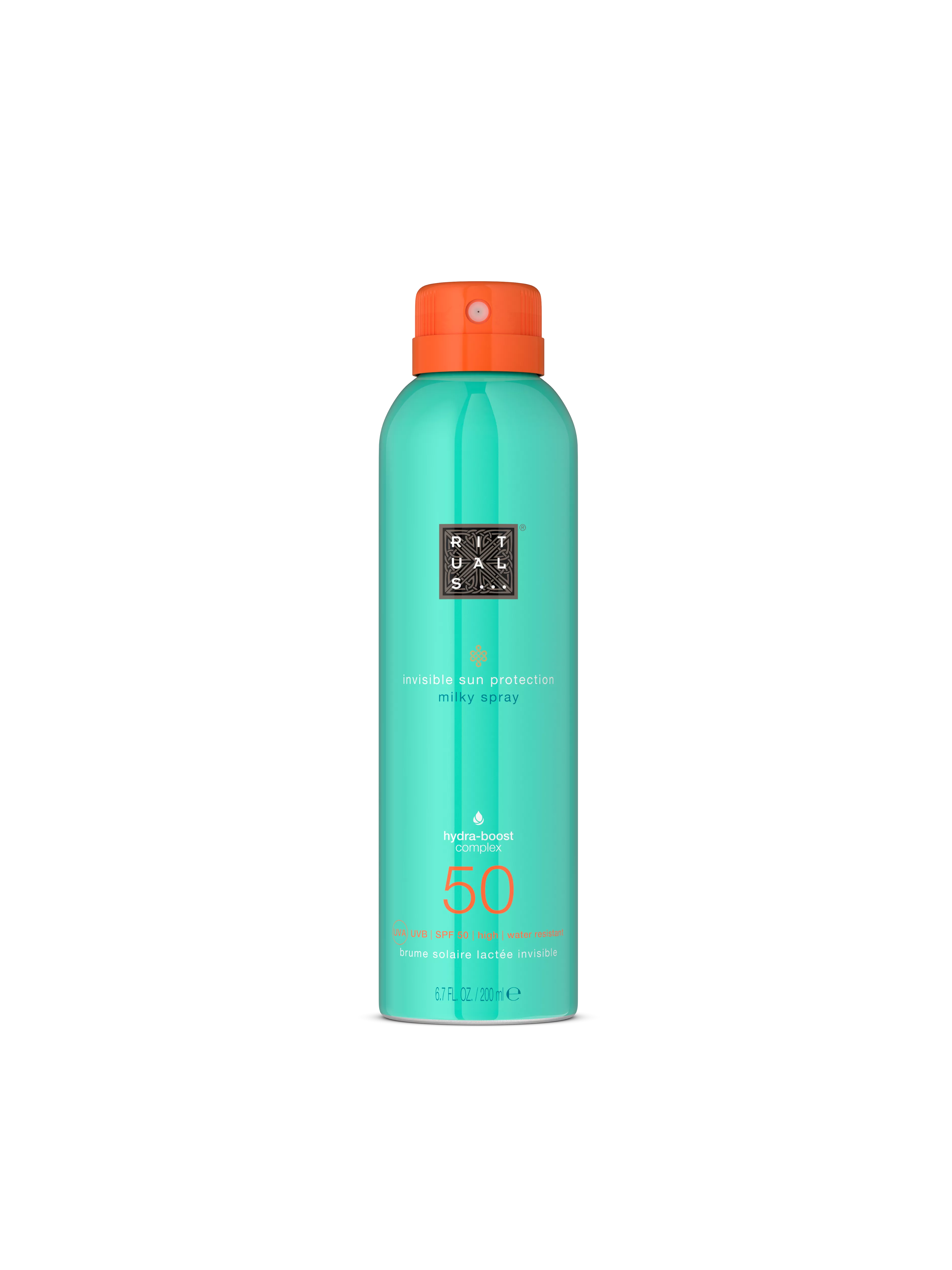 solbeskyttende spray SPF 50 - høy, karma, Blå, 200 ml, RITUALS