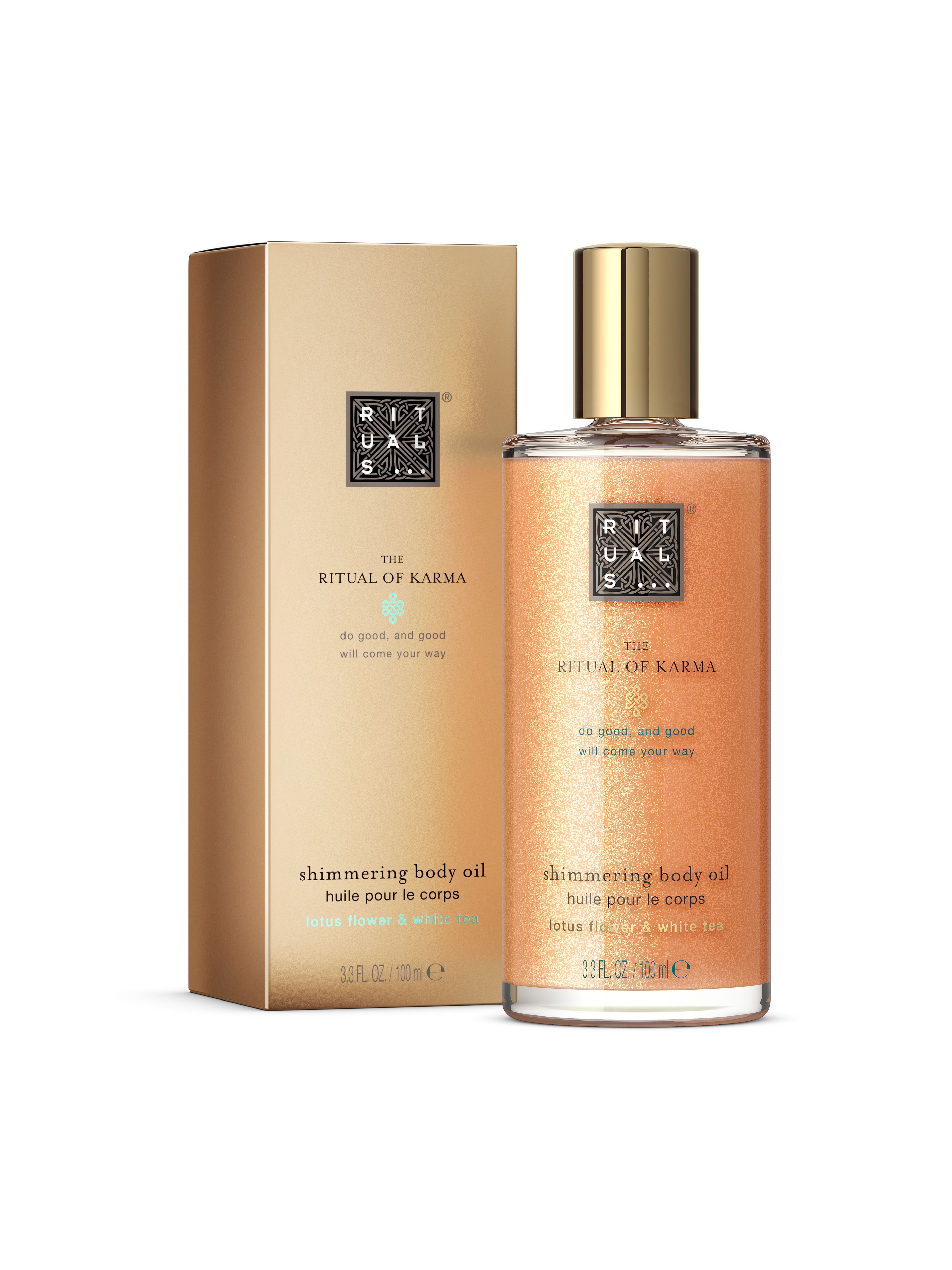 The Ritual of Karma Shimmering Body Oil 100ml