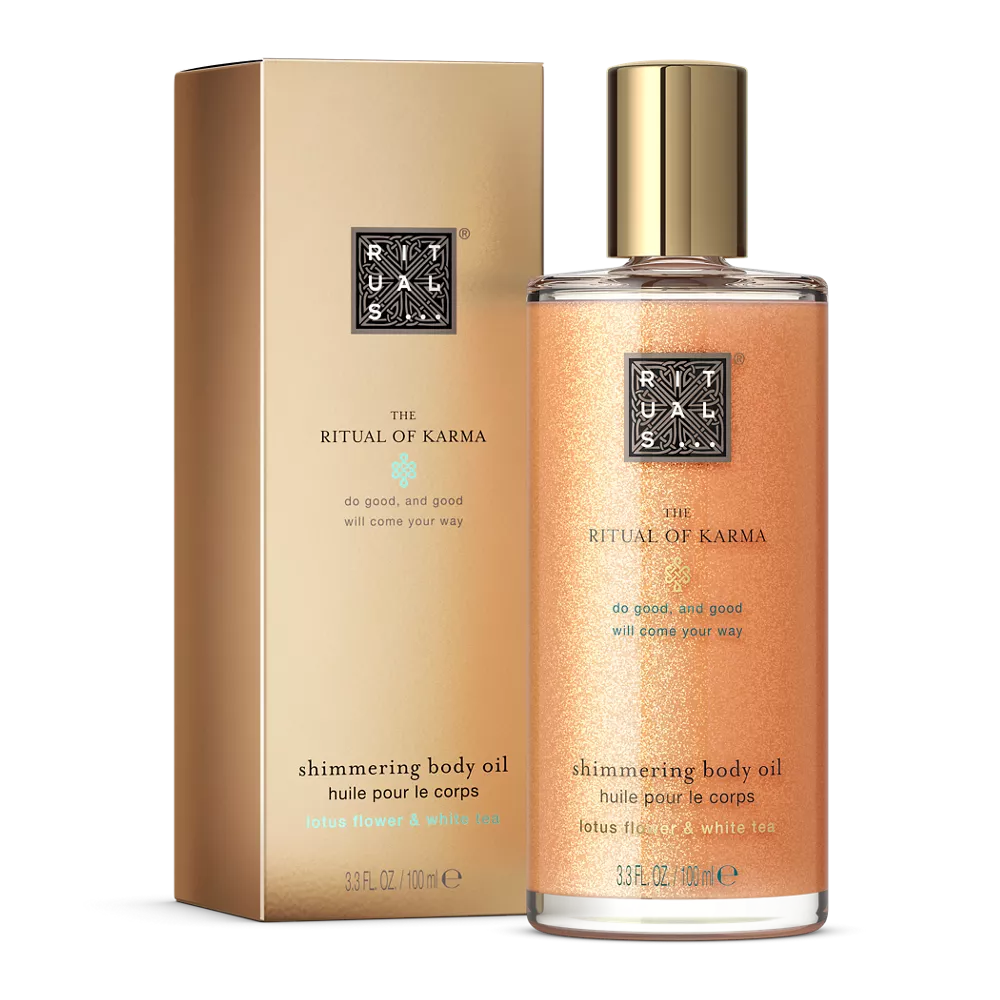 The Ritual of Karma Shimmering Body Oil - huile pour le corps