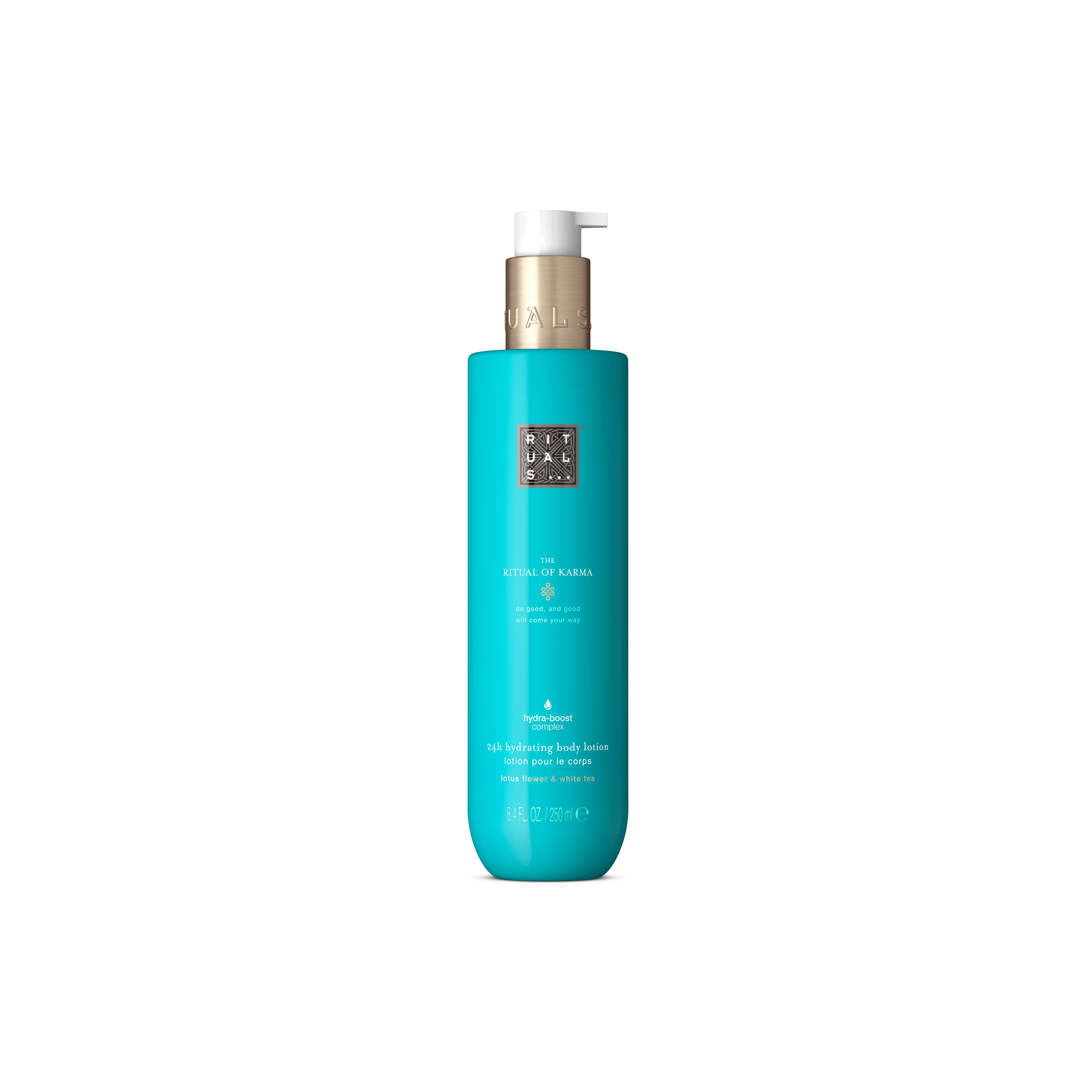 loção de corpo hidratante de absorção rápida, karma, Blue, 250 ml, RITUALS