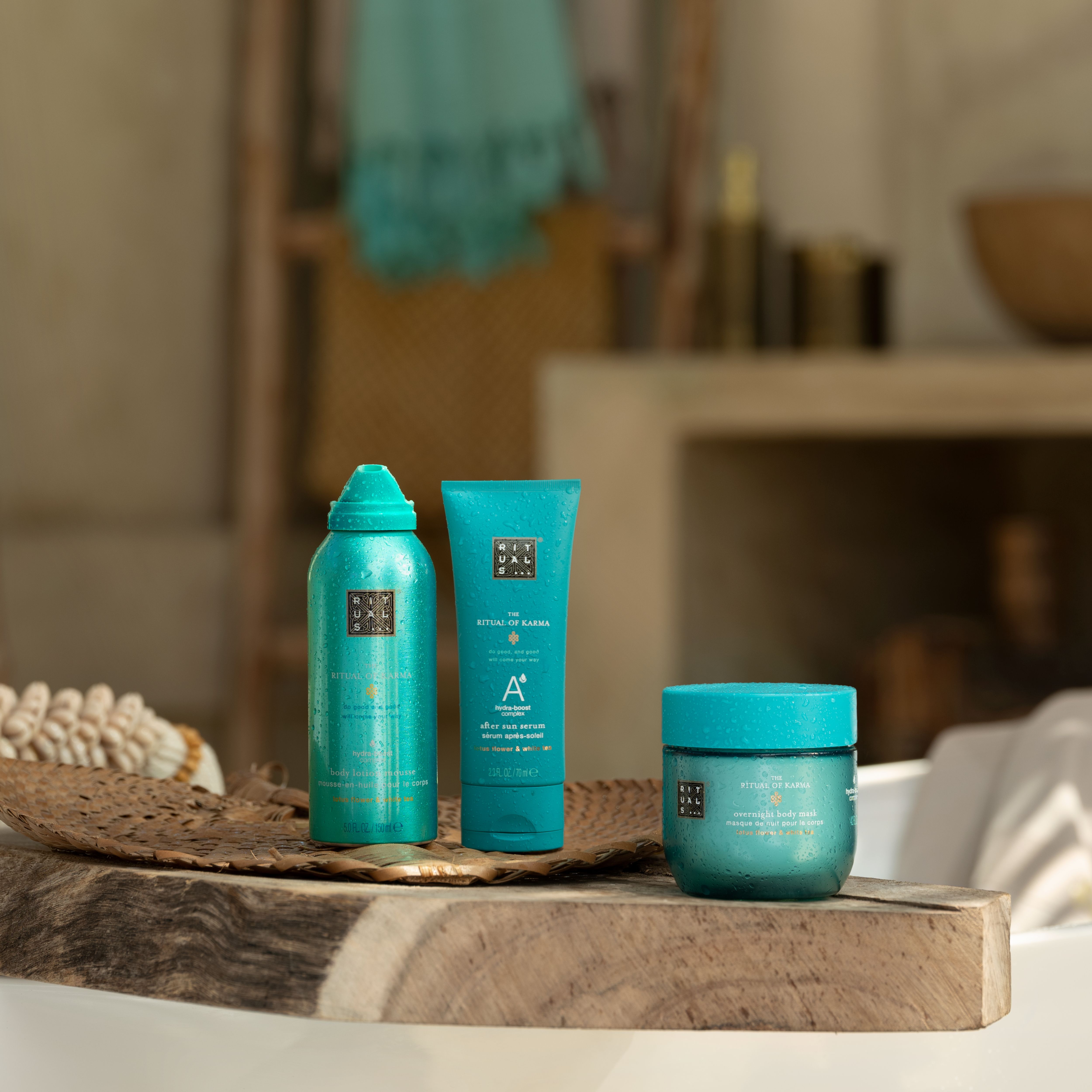 The Ritual of Karma Lifestyle with Product Range