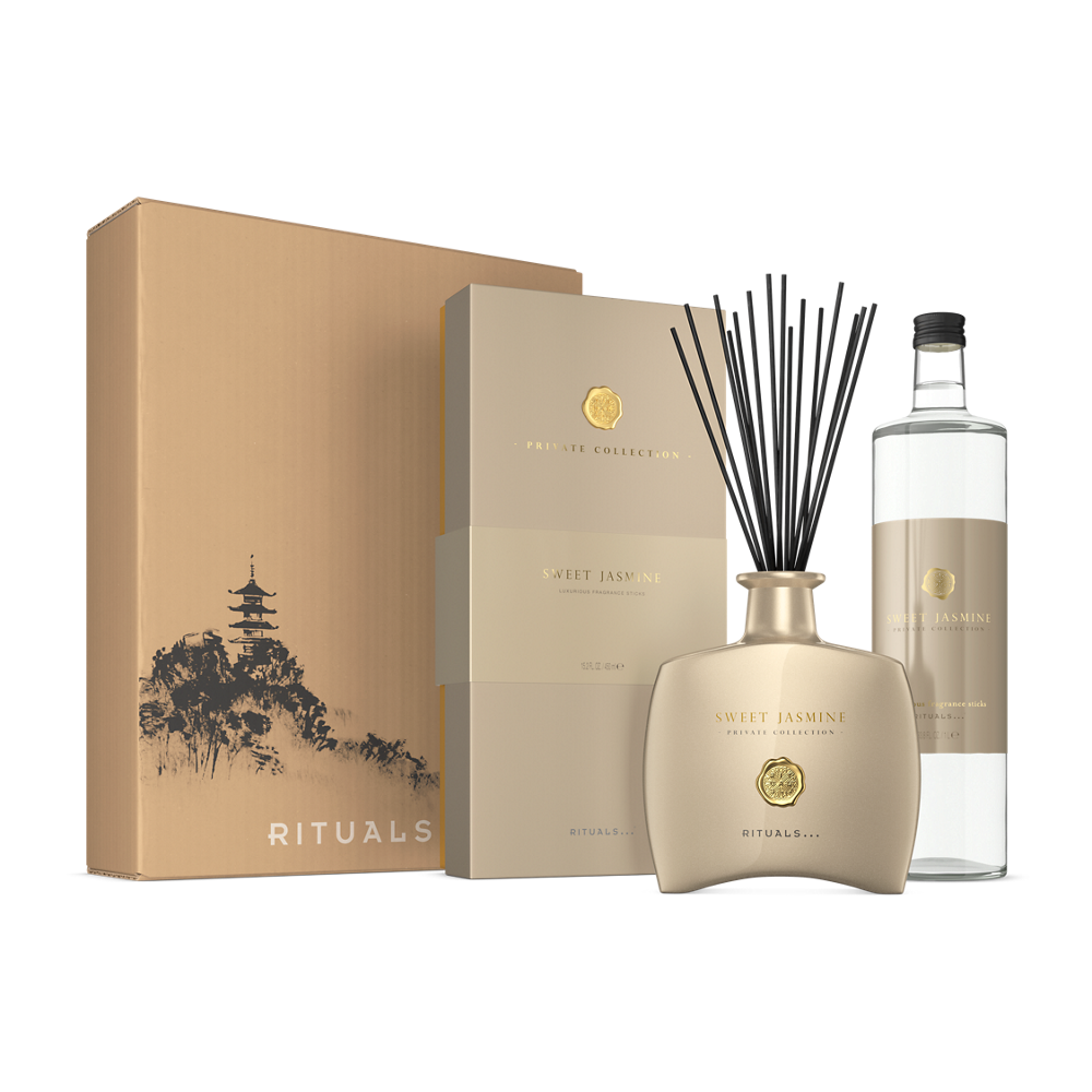 luisteraar Droogte trainer Private Collection Refill Value Box - Sweet Jasmine - gift set XL | RITUALS