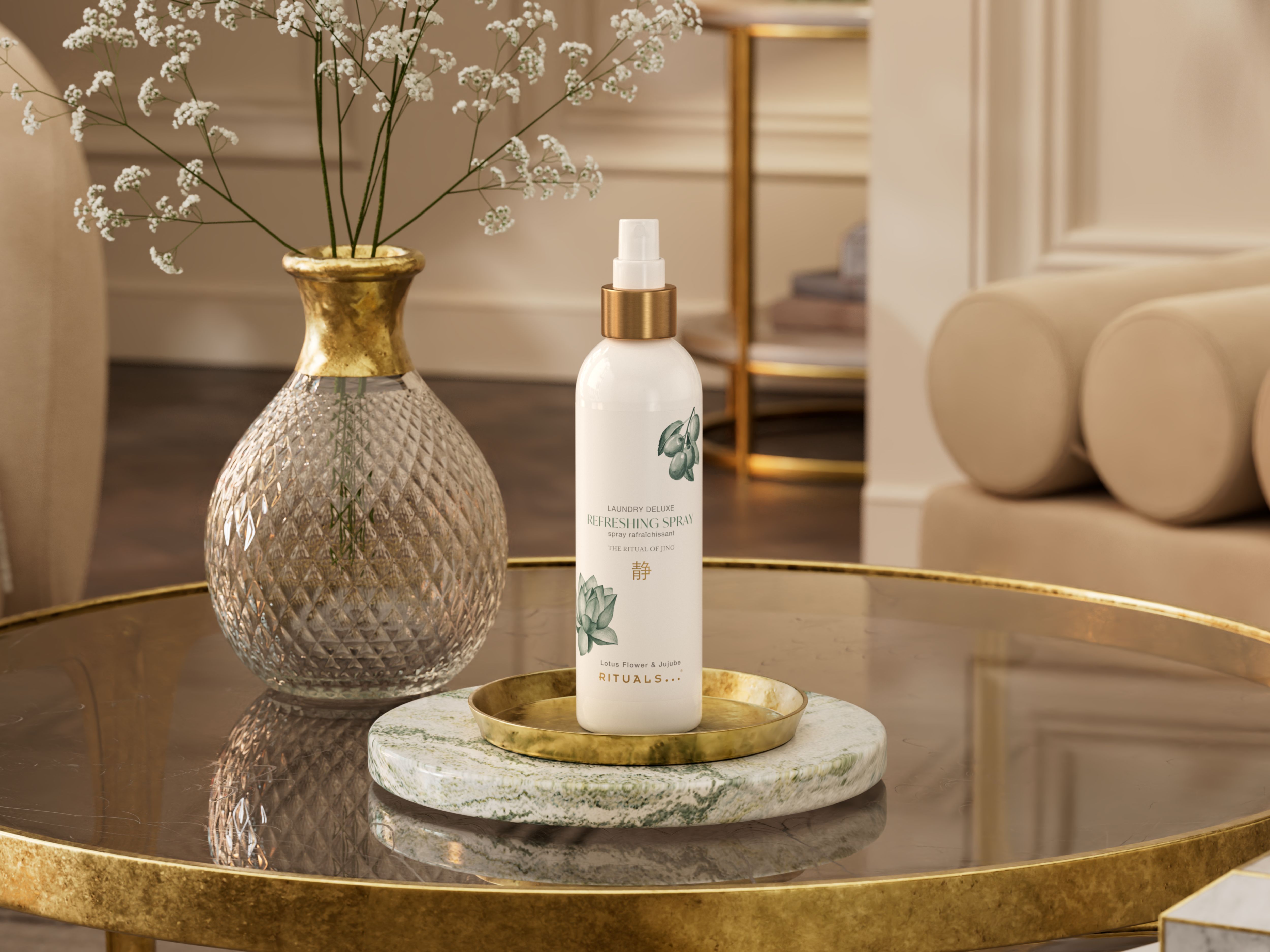 luxurious refreshing spray, jing, Green, 250 ml, RITUALS