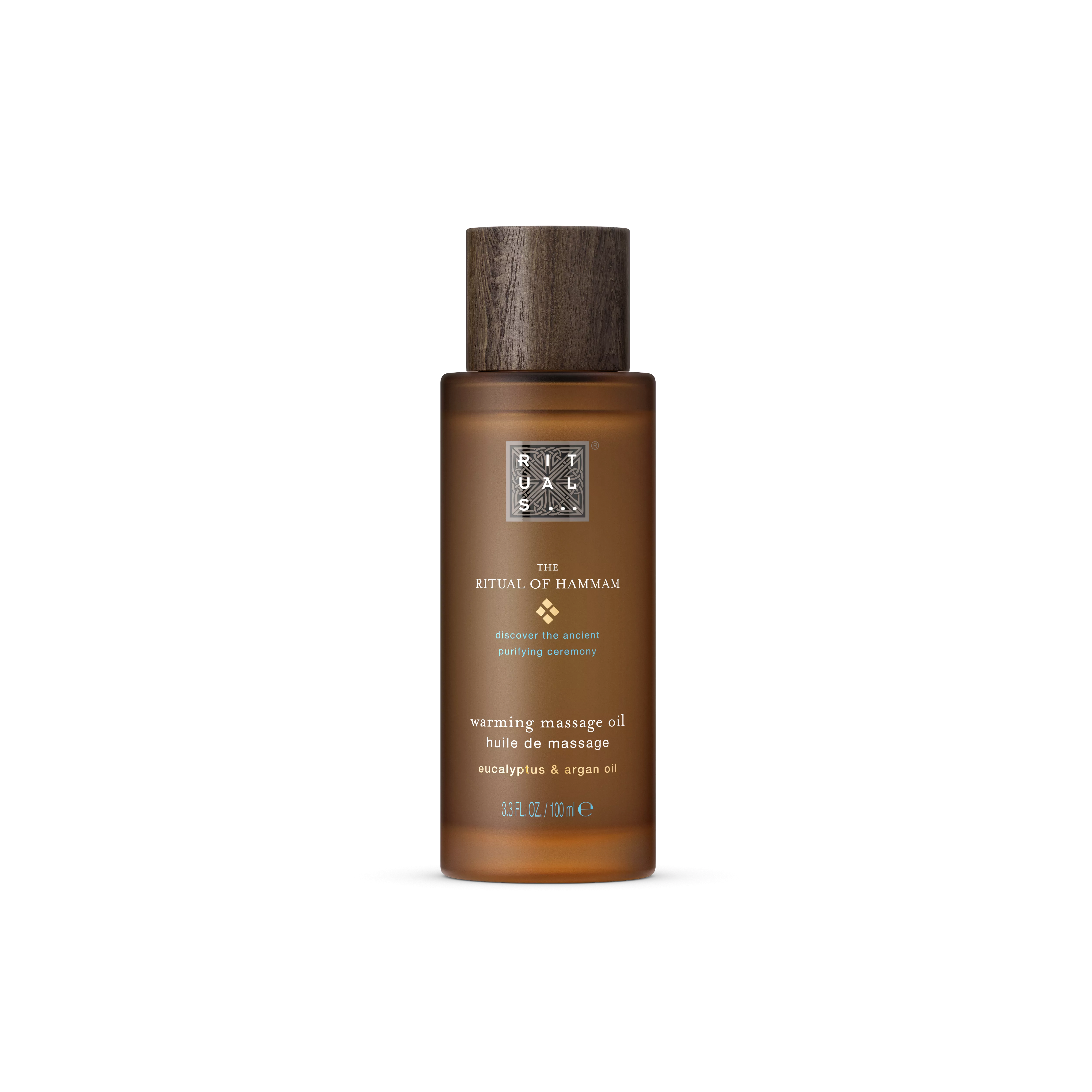 verwarmende massageolie, hammam, Blauw, 100 ml, RITUALS