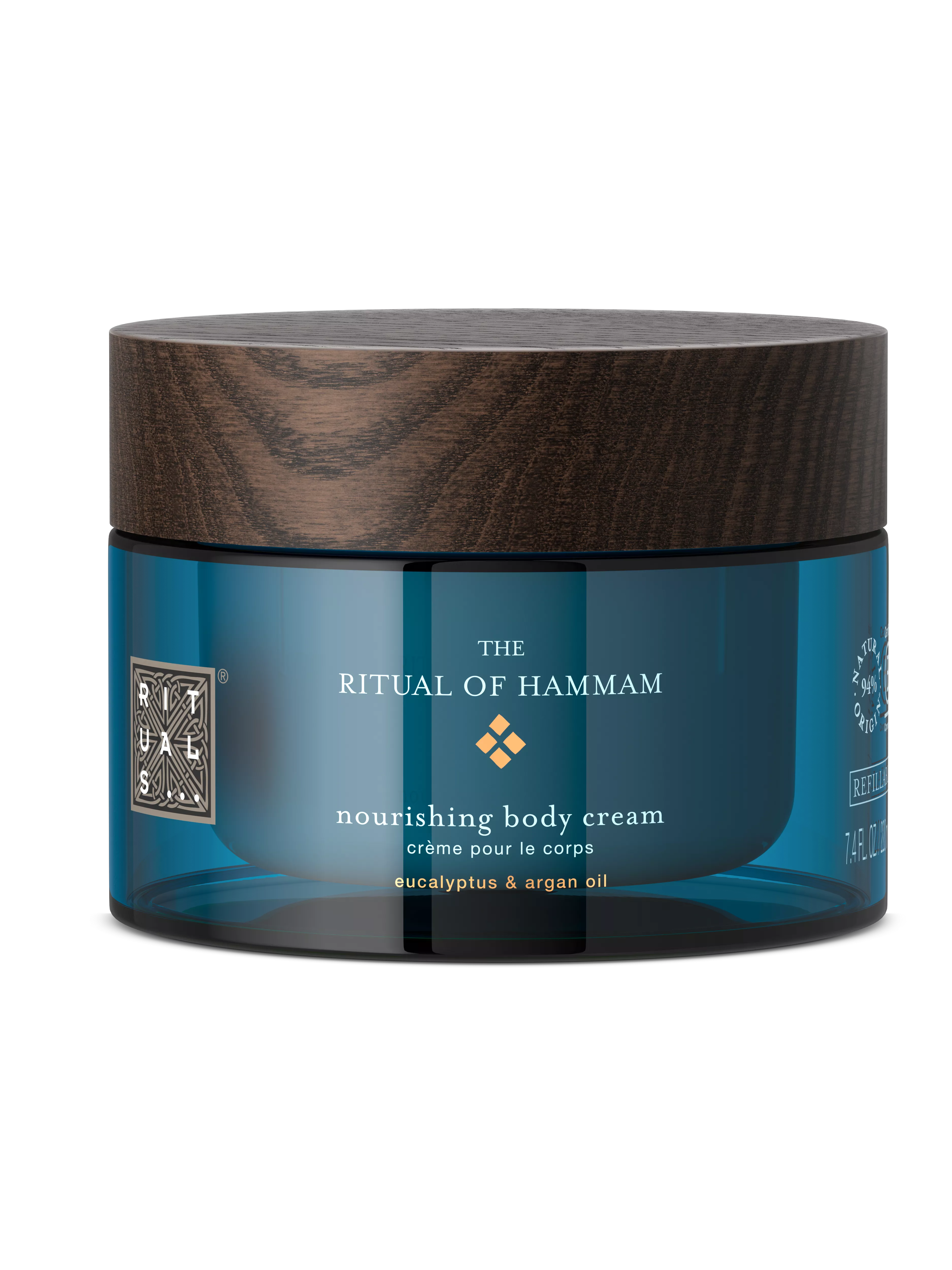 rik, nærende kroppskrem, hammam, Blå, 220 ml, RITUALS