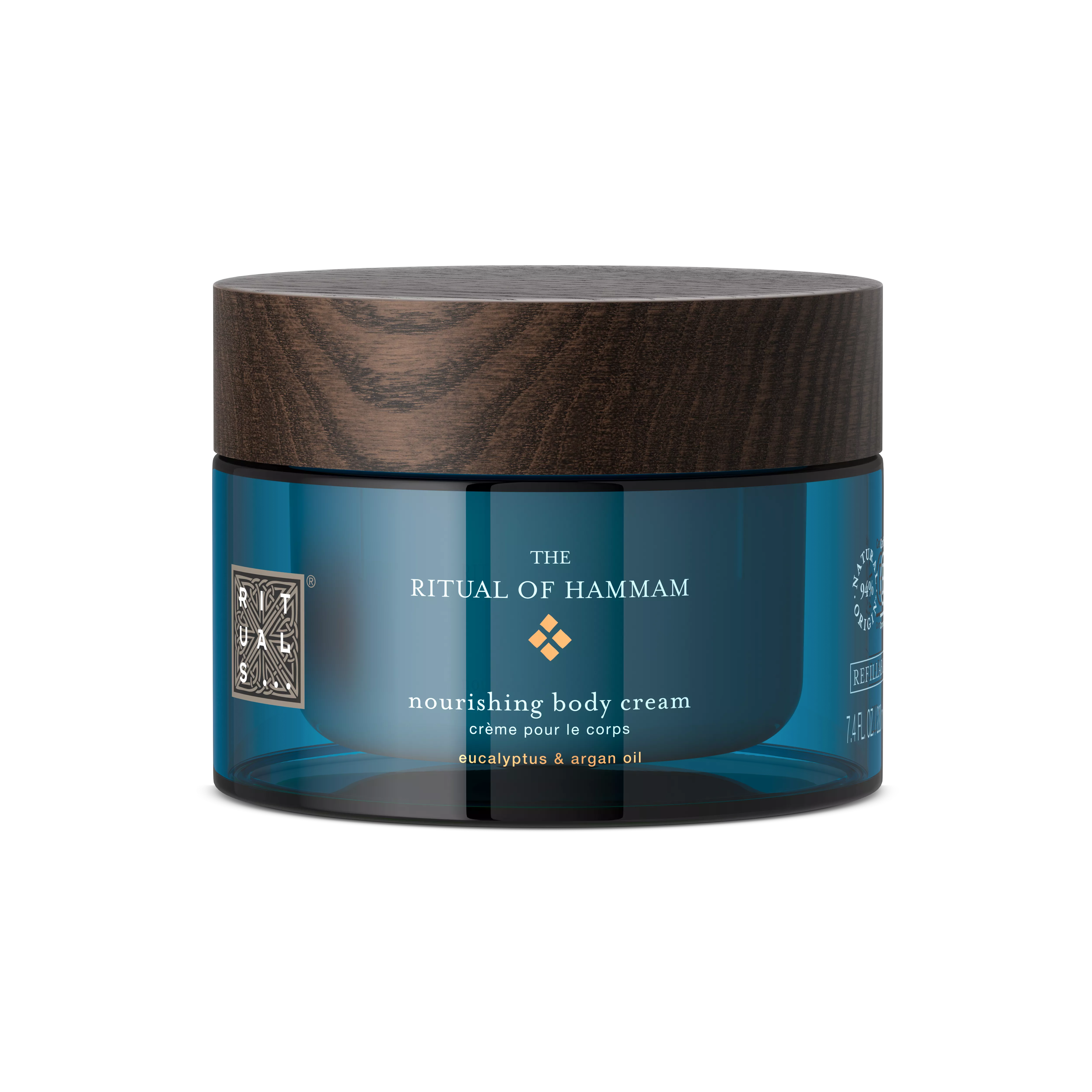 bogaty i odżywczy krem do ciała, hammam, Niebieski, 220 ml, RITUALS