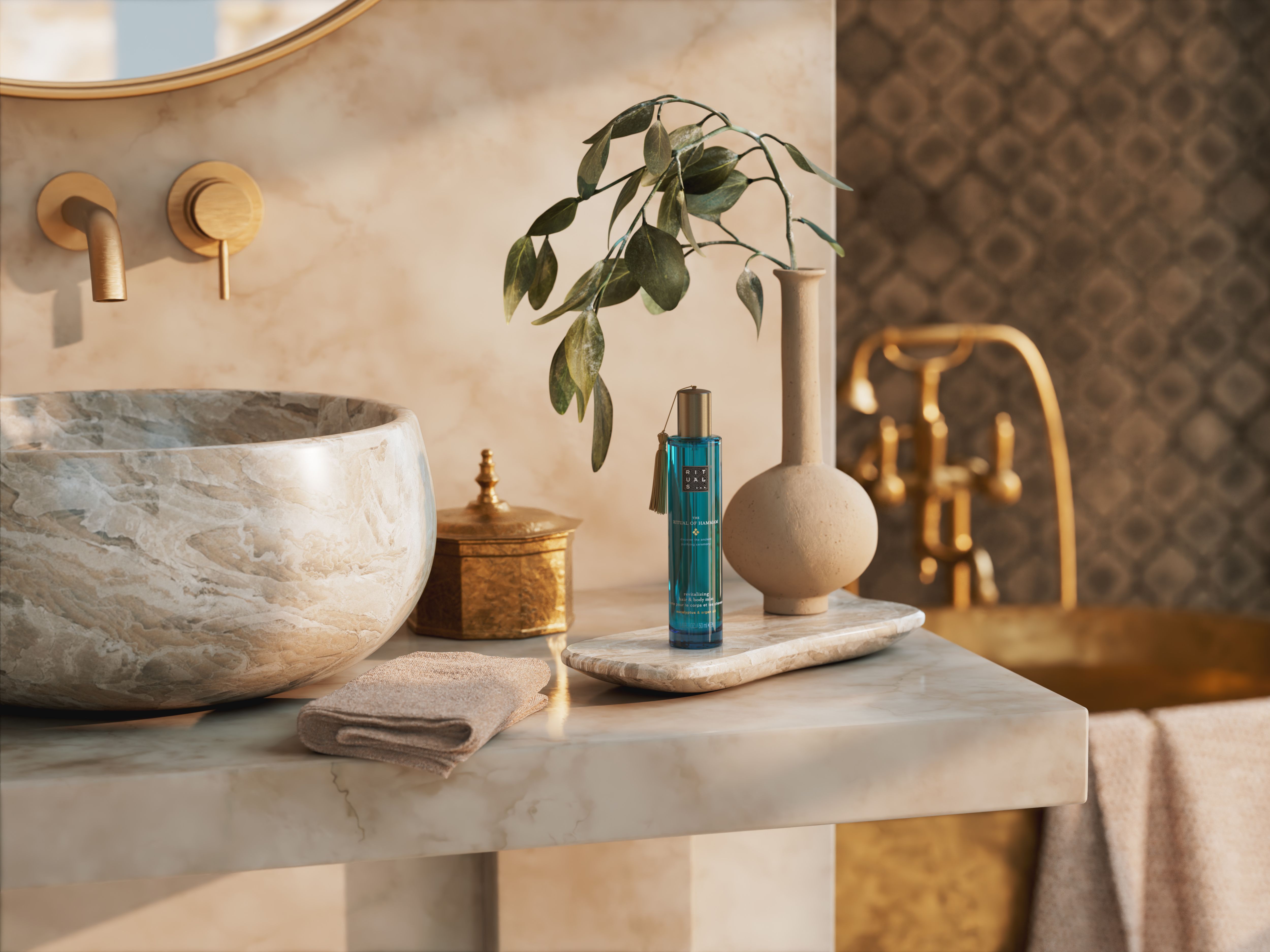 The Ritual of Hammam Hair & Body Mist