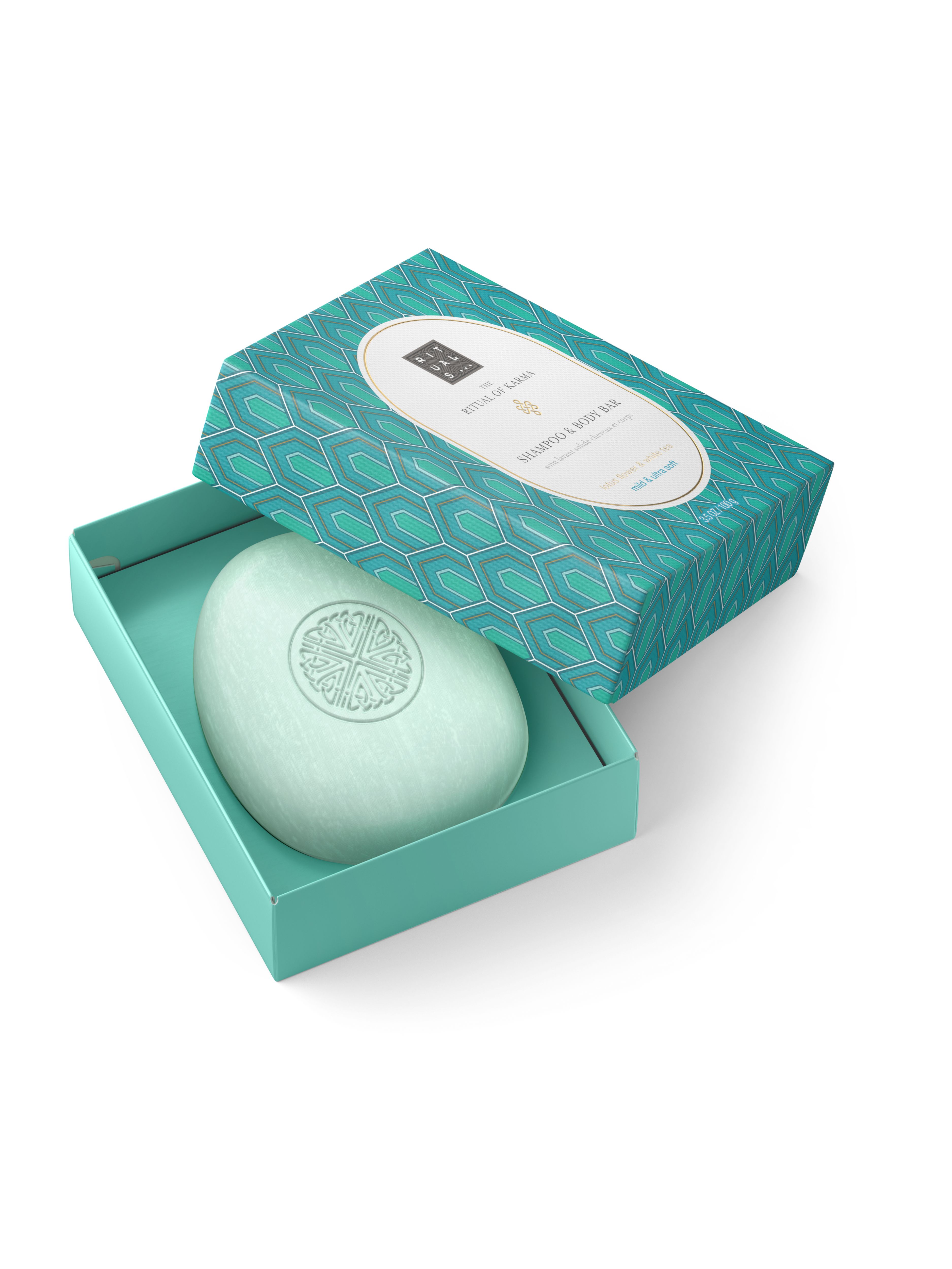 The Ritual of Karma Shampoo & Body Bar 100g