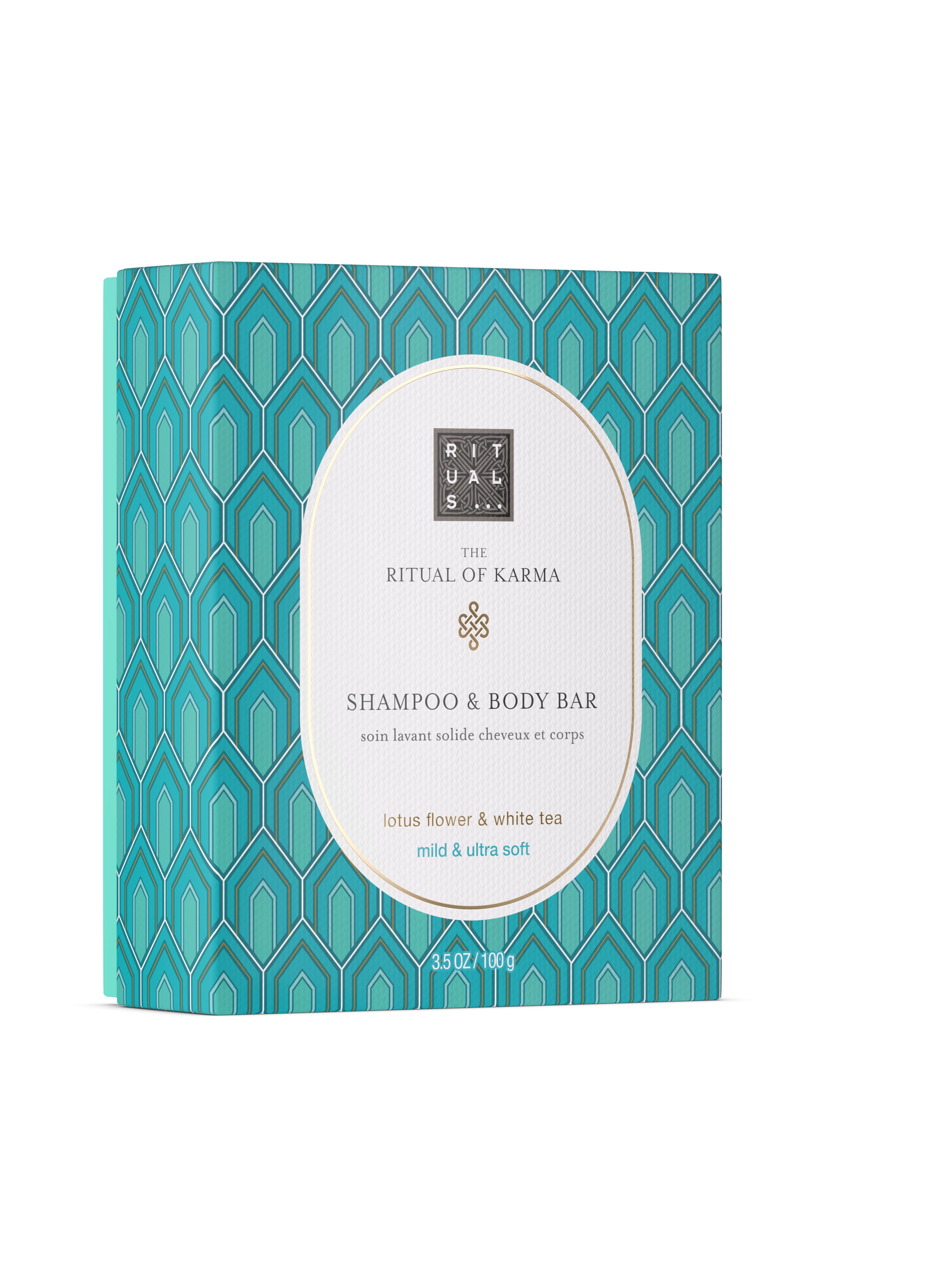 The Ritual of Karma Shampoo & Body Bar 100g