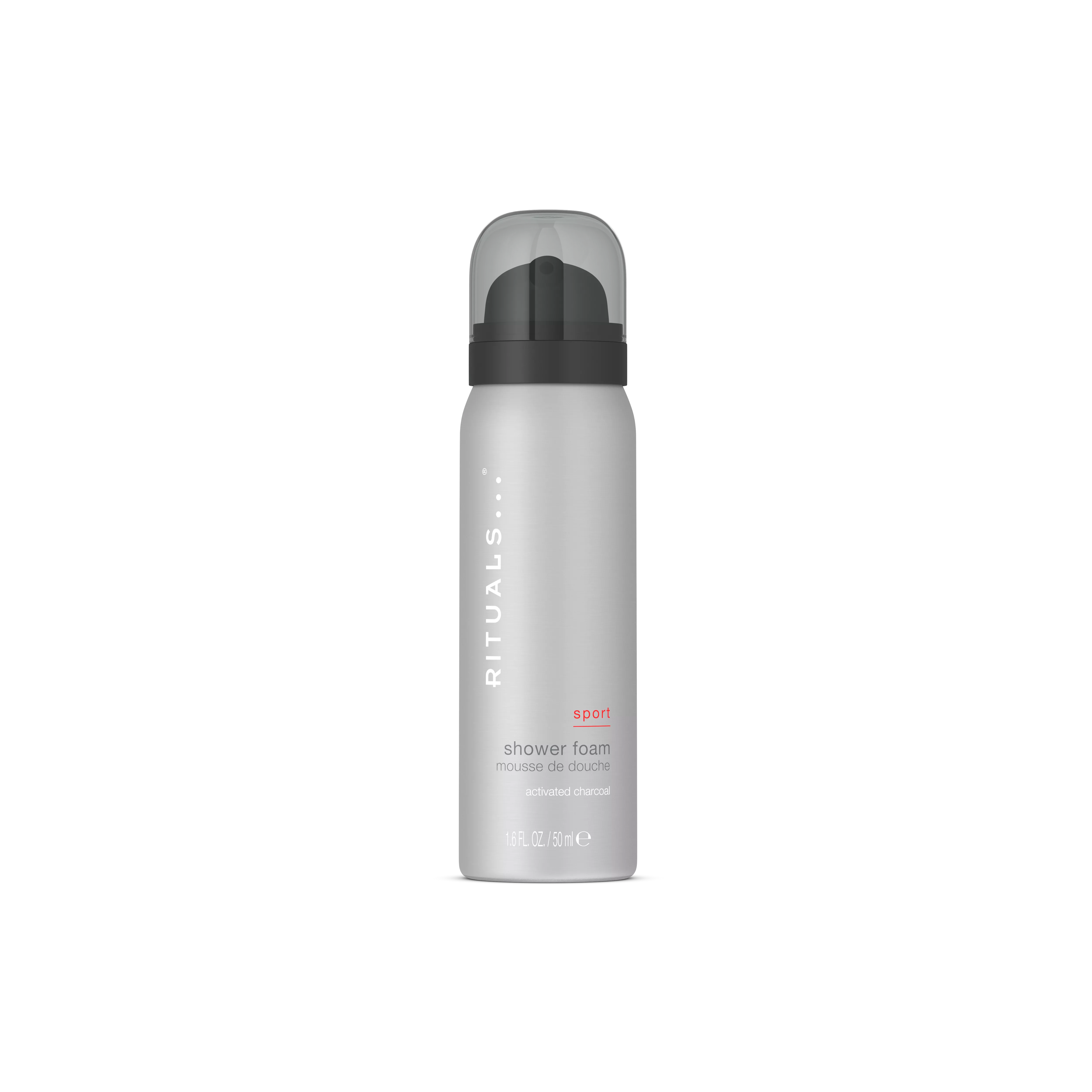 schuimende douchegel sensatie, sport, Grey, 50 ml, RITUALS