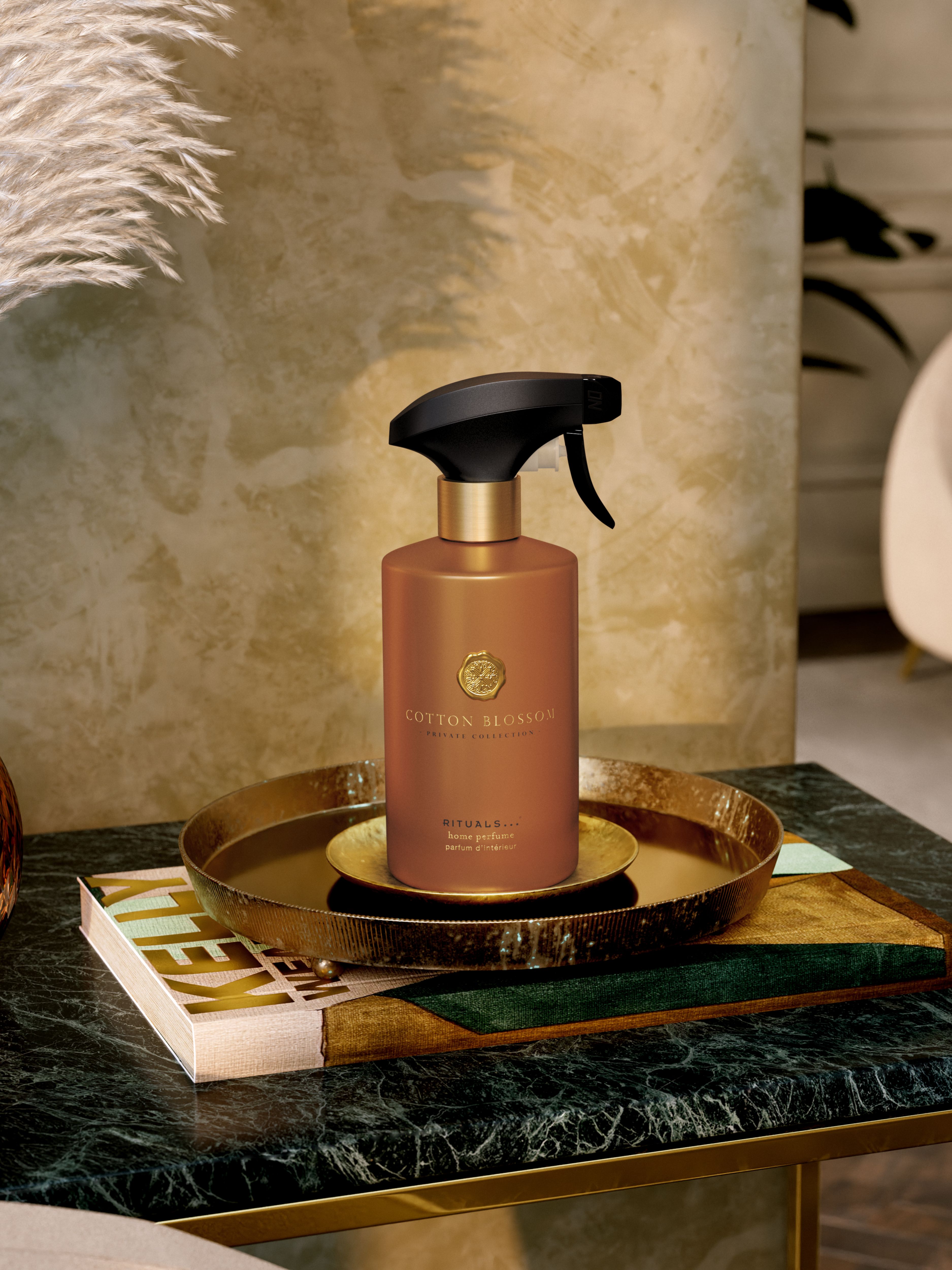 Cotton Blossom Home Perfume Lifestyle with Product
