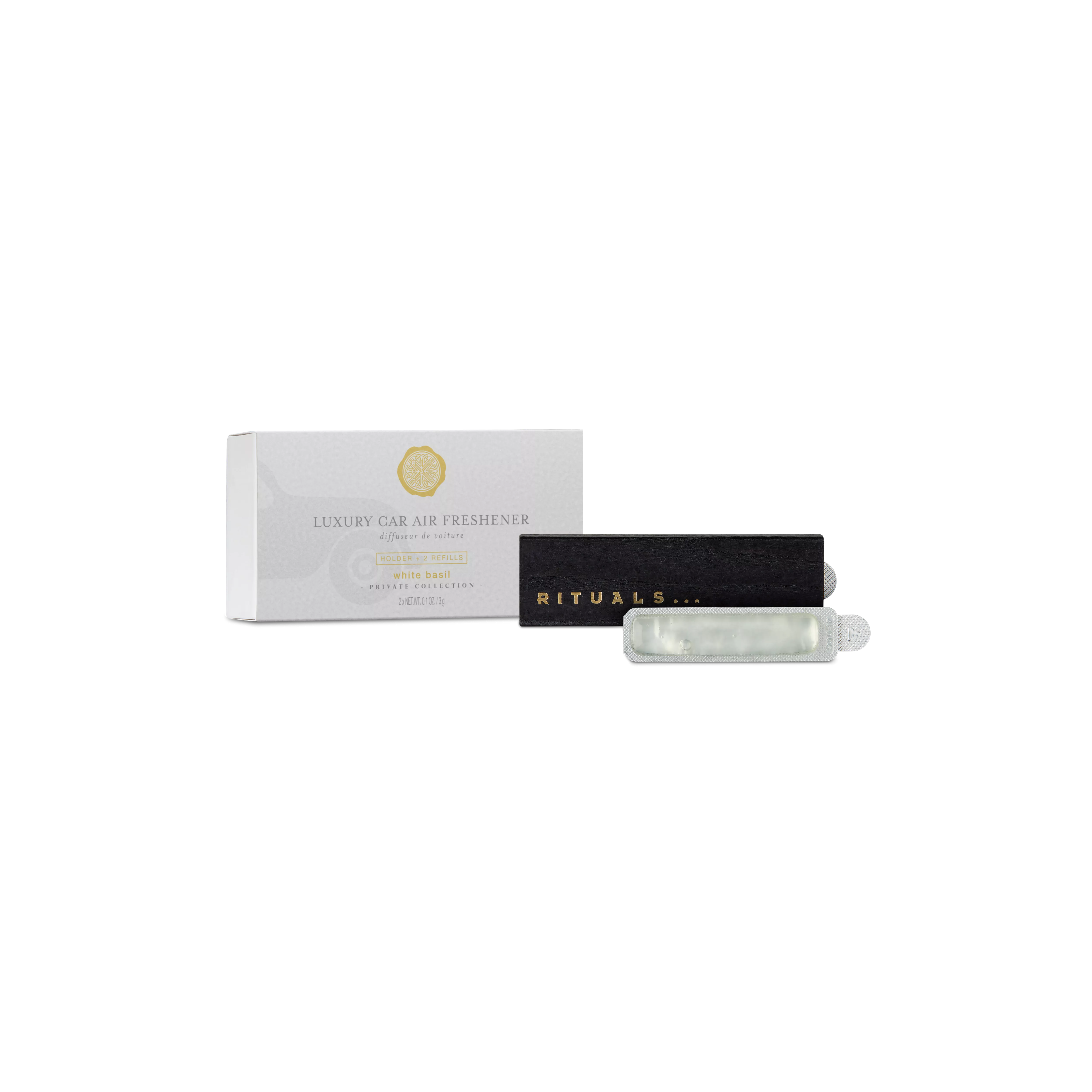 ambientador para el coche, privatecollection, White, 2x3 gr, RITUALS