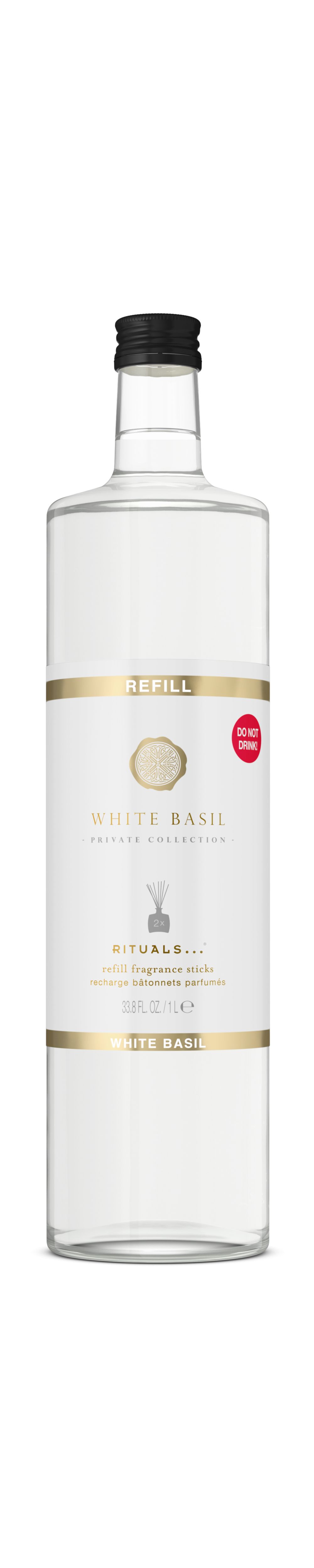 Rituals Private Collection, Recharge bâtonnets parfumés, White Basil 1000 ml – vue 5