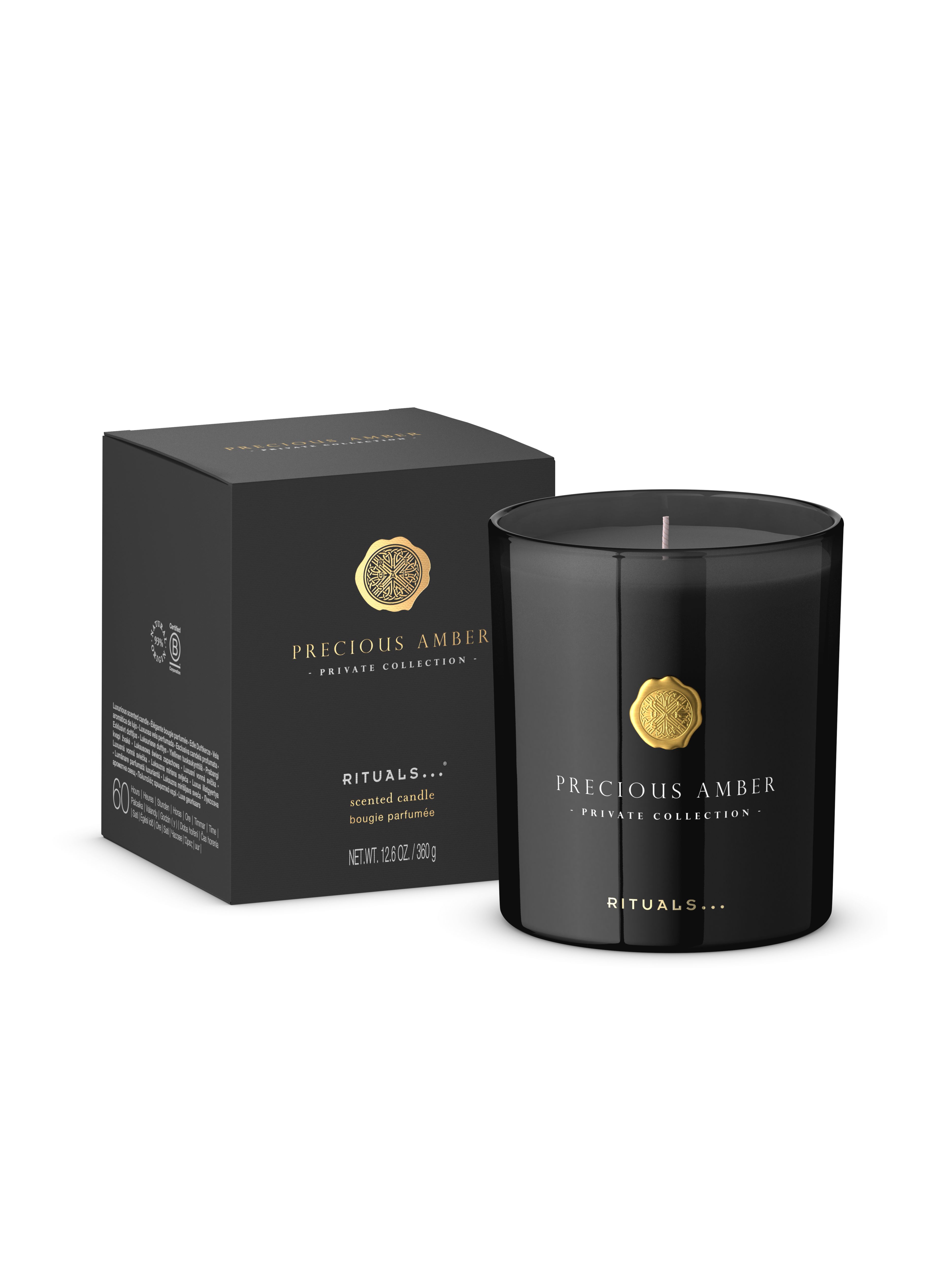 Precious Amber Scented Candle 360g