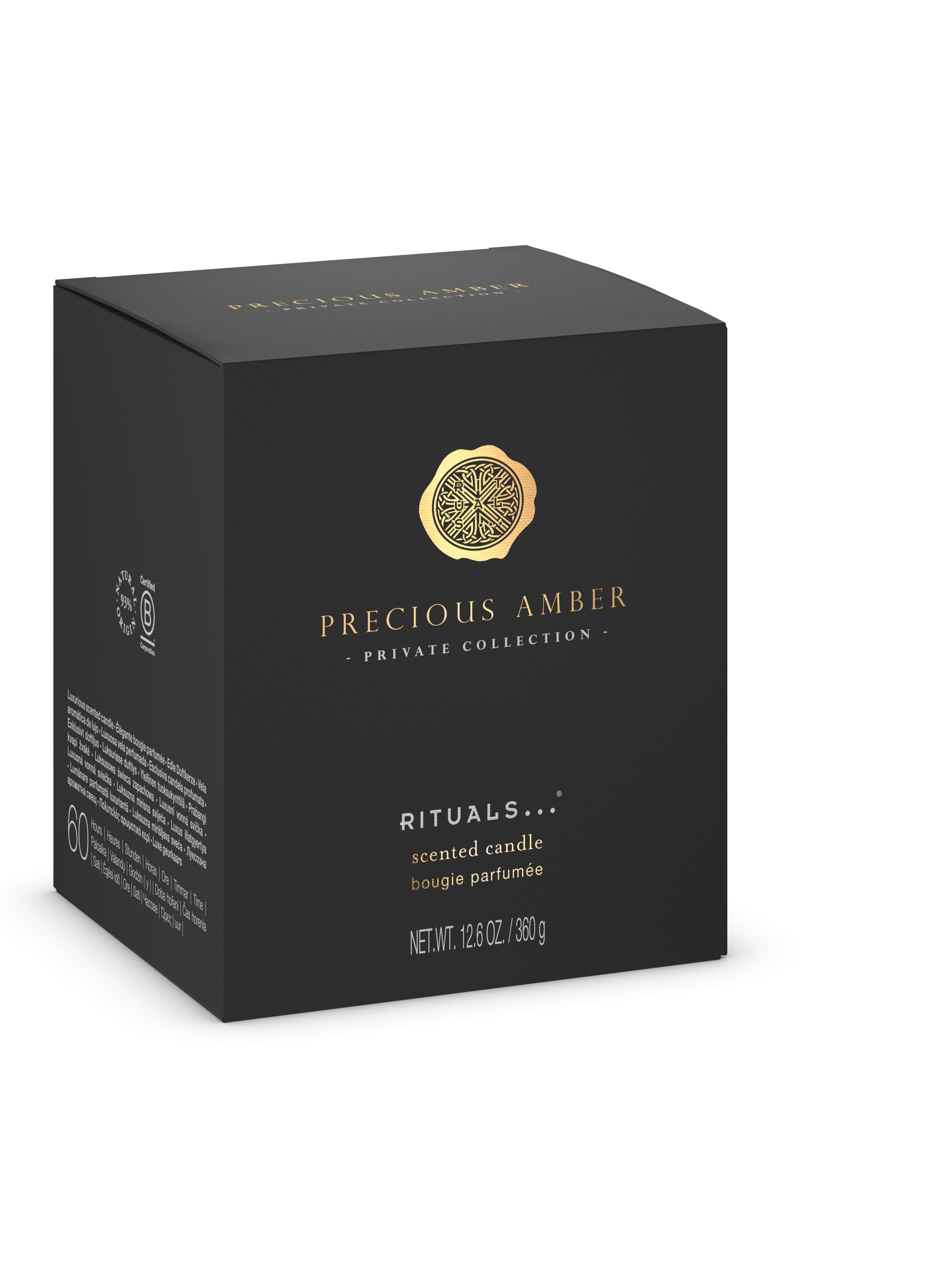 Precious Amber Scented Candle 360g