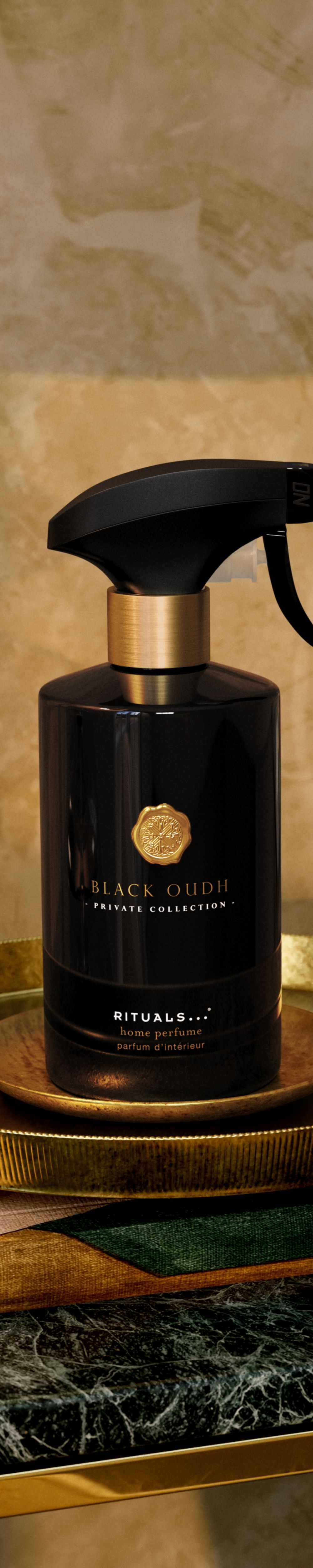 Parfum d’intérieur Black Oudh Rituals de la Private Collection, 500 ml – vue 2