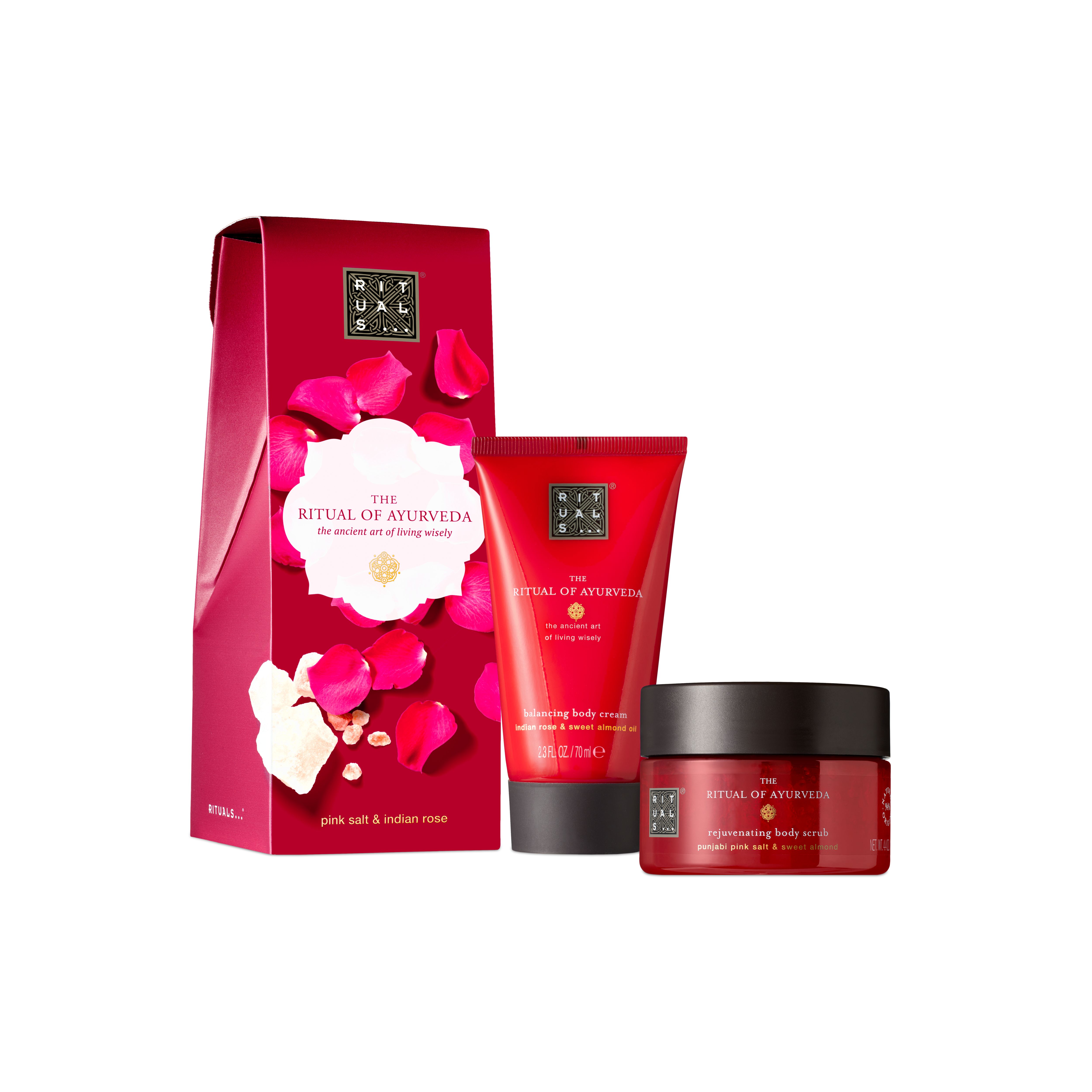 vartalonkuorinta-aine 125 g, vartalovoide 70 ml, ayurveda, s gr, RITUALS