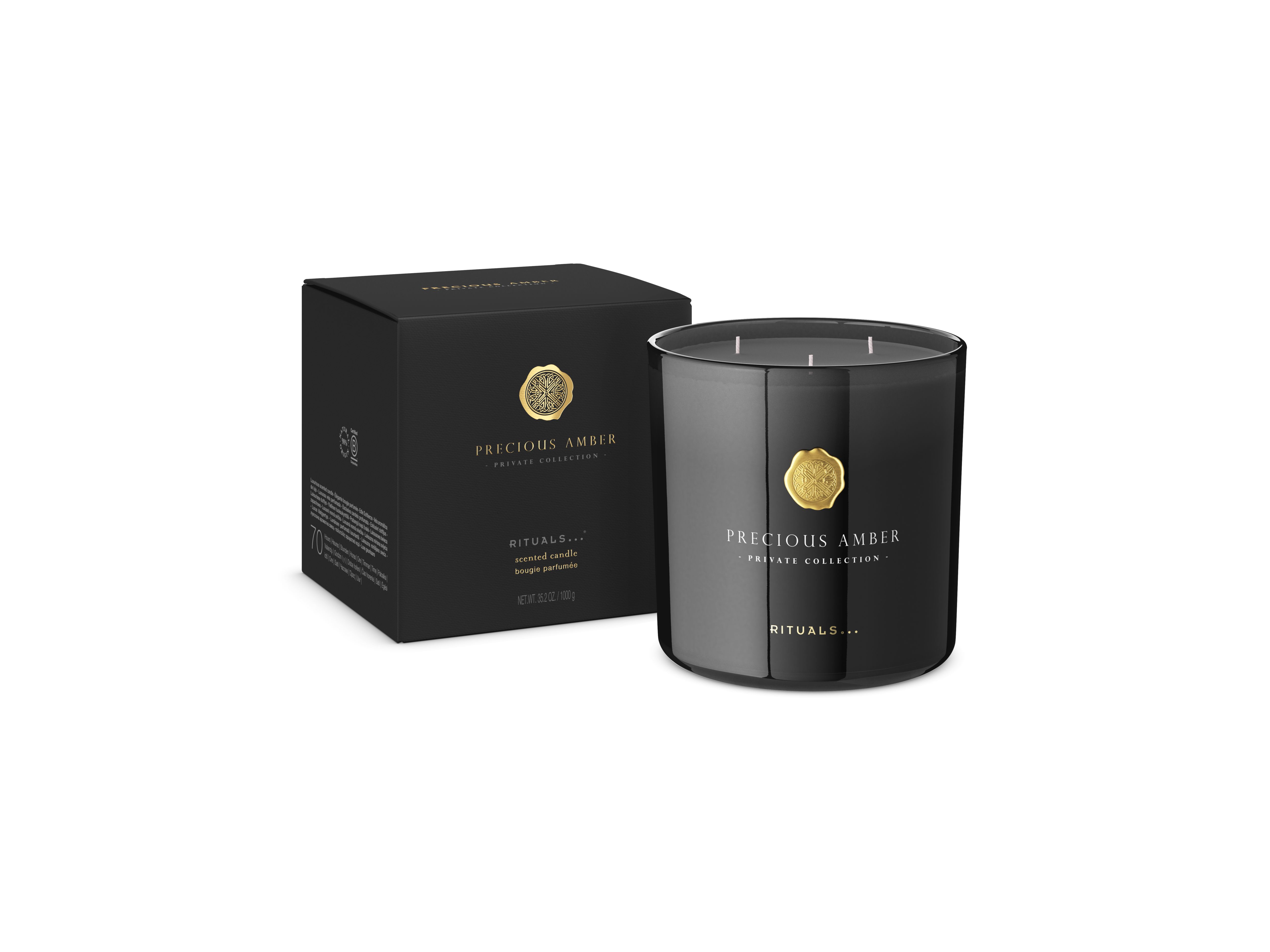 scented candle, privatecollection, Black, 1000 gr, RITUALS