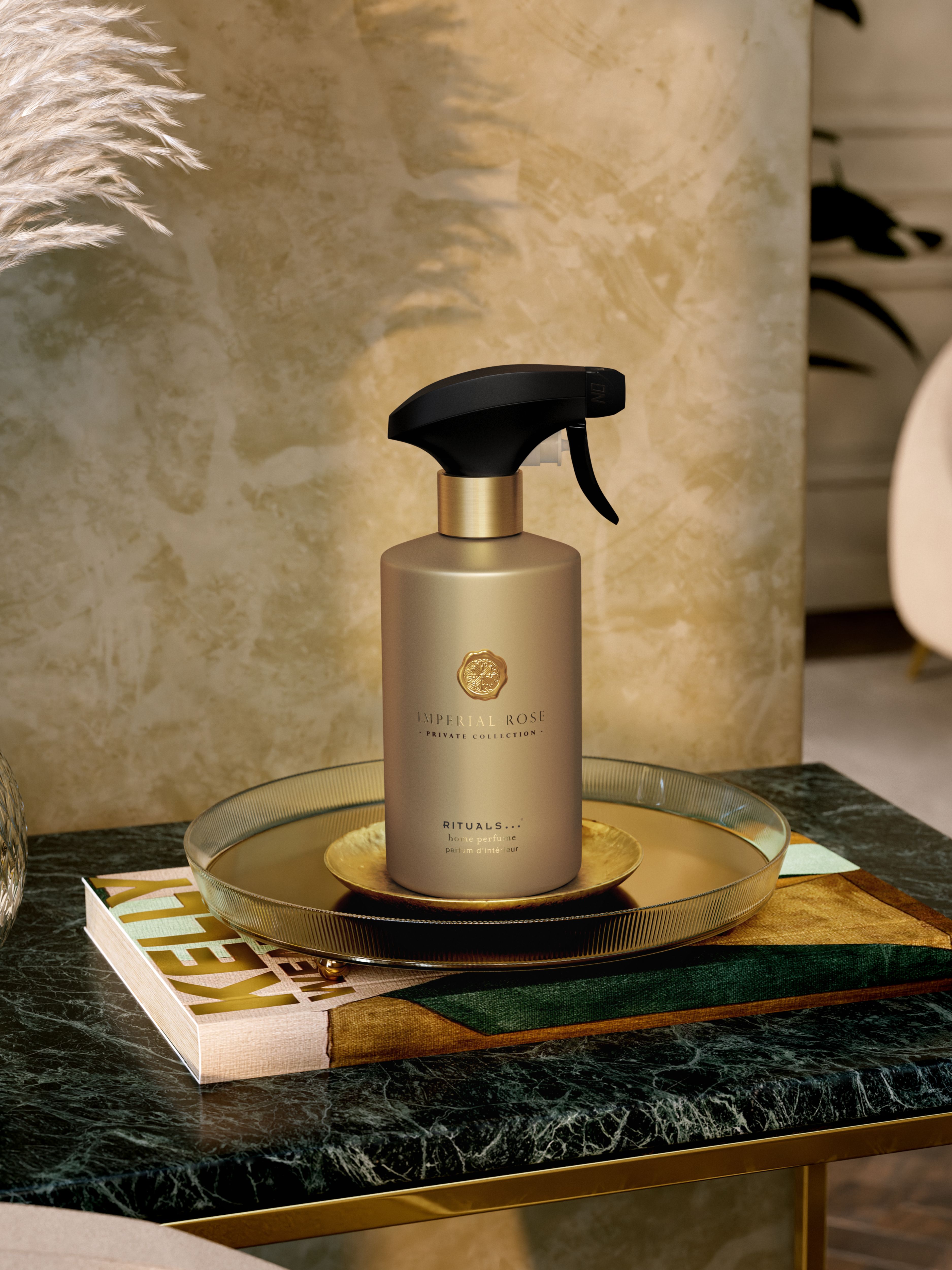 Imperial Rose Parfum d'Interieur Lifestyle with Product
