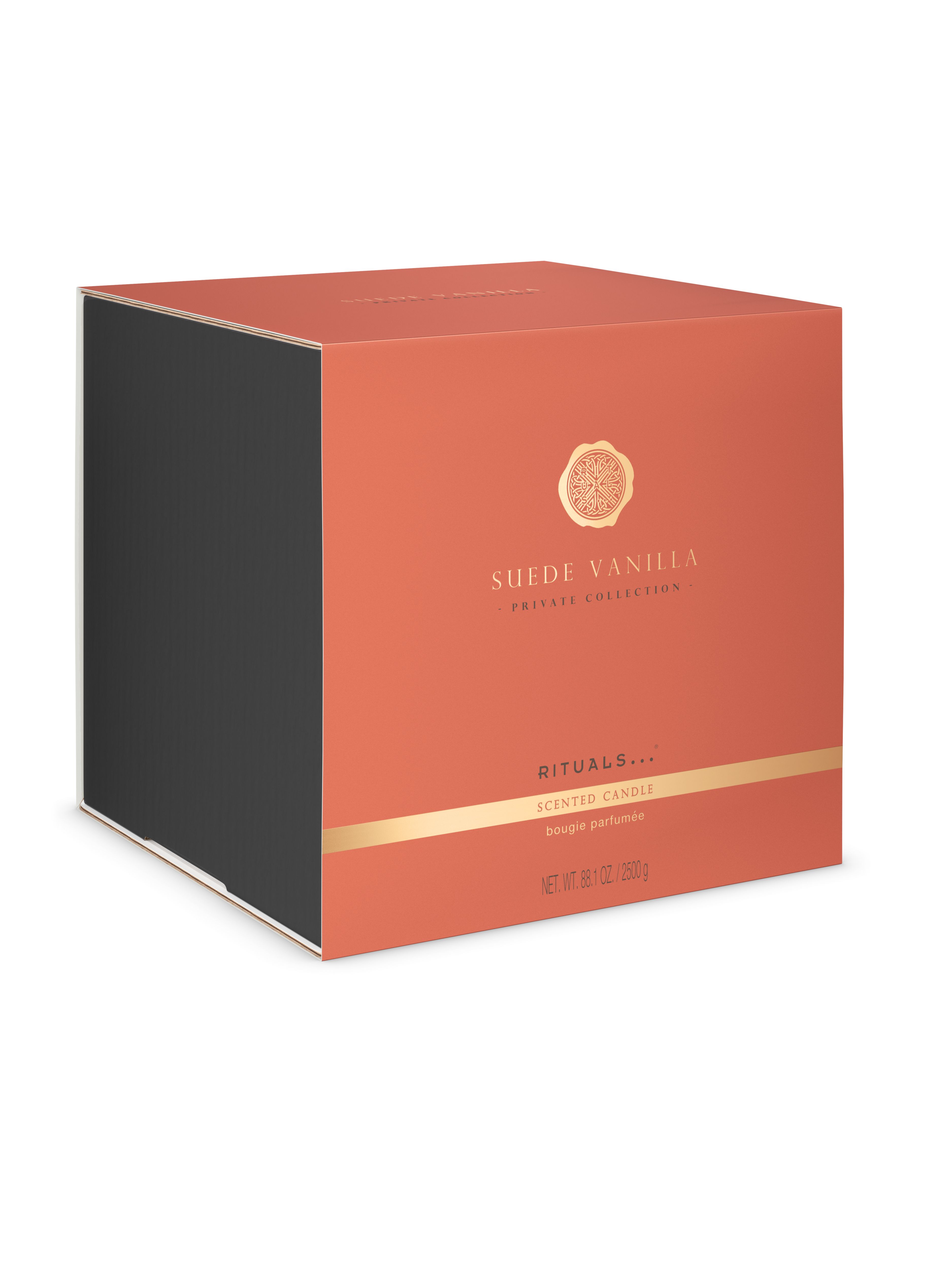 Private Collection XL Suede Vanilla Scented Candle - Duftkerze