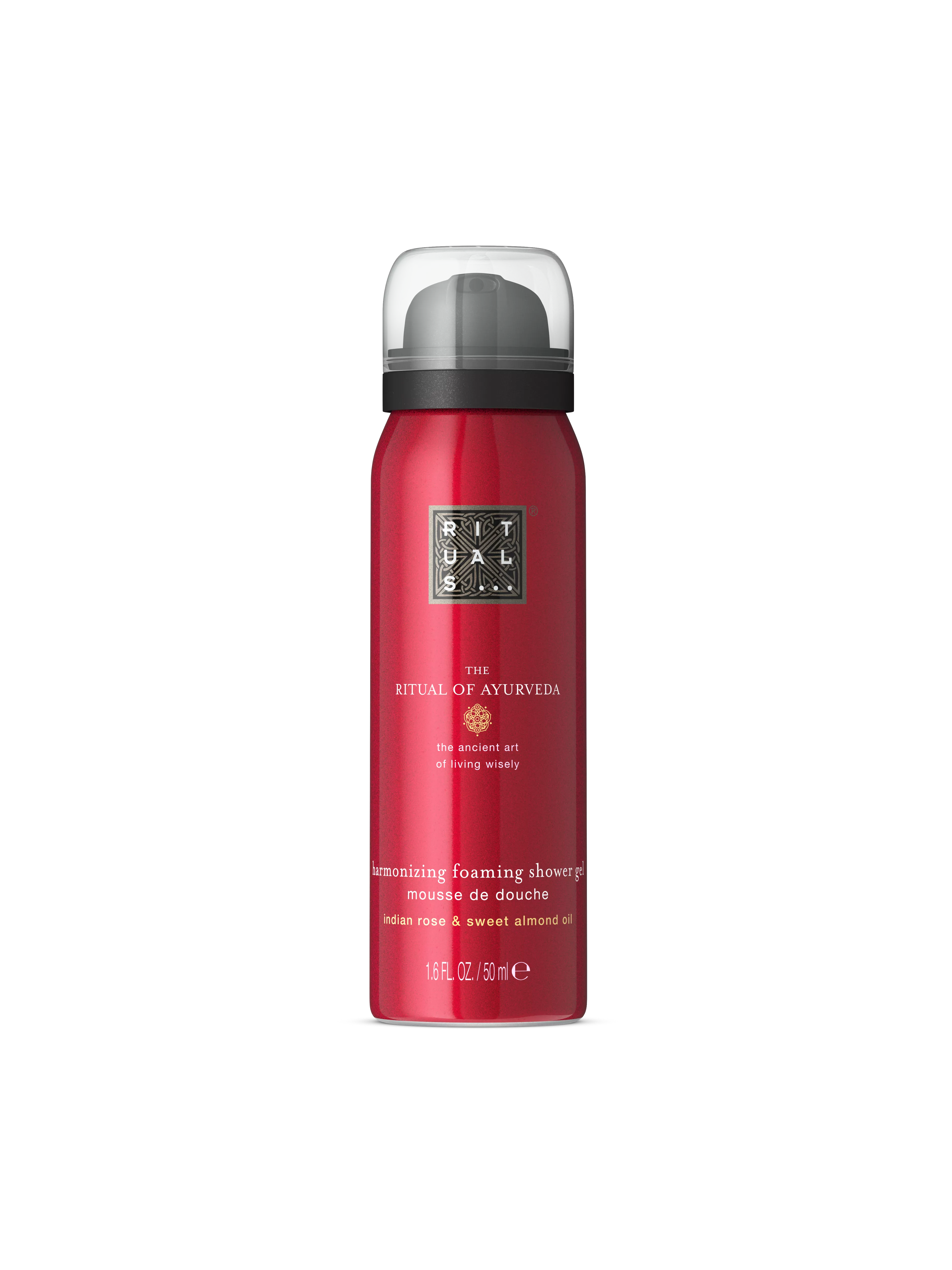 mousse de douche, ayurveda, Rouge, 50 ml, RITUALS