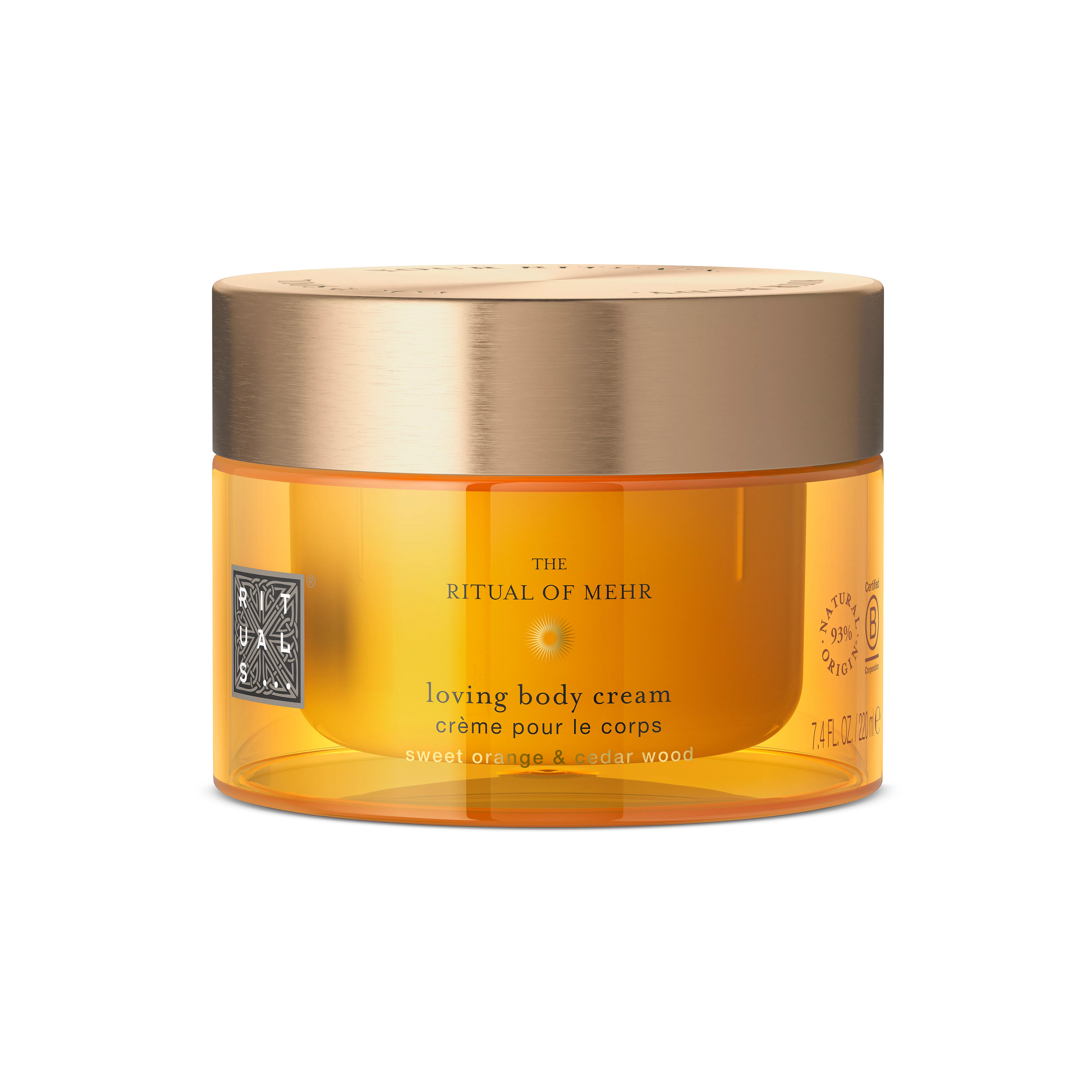 bogaty i odżywczy krem do ciała, mehr, Pomarańczowy, 220 ml, RITUALS