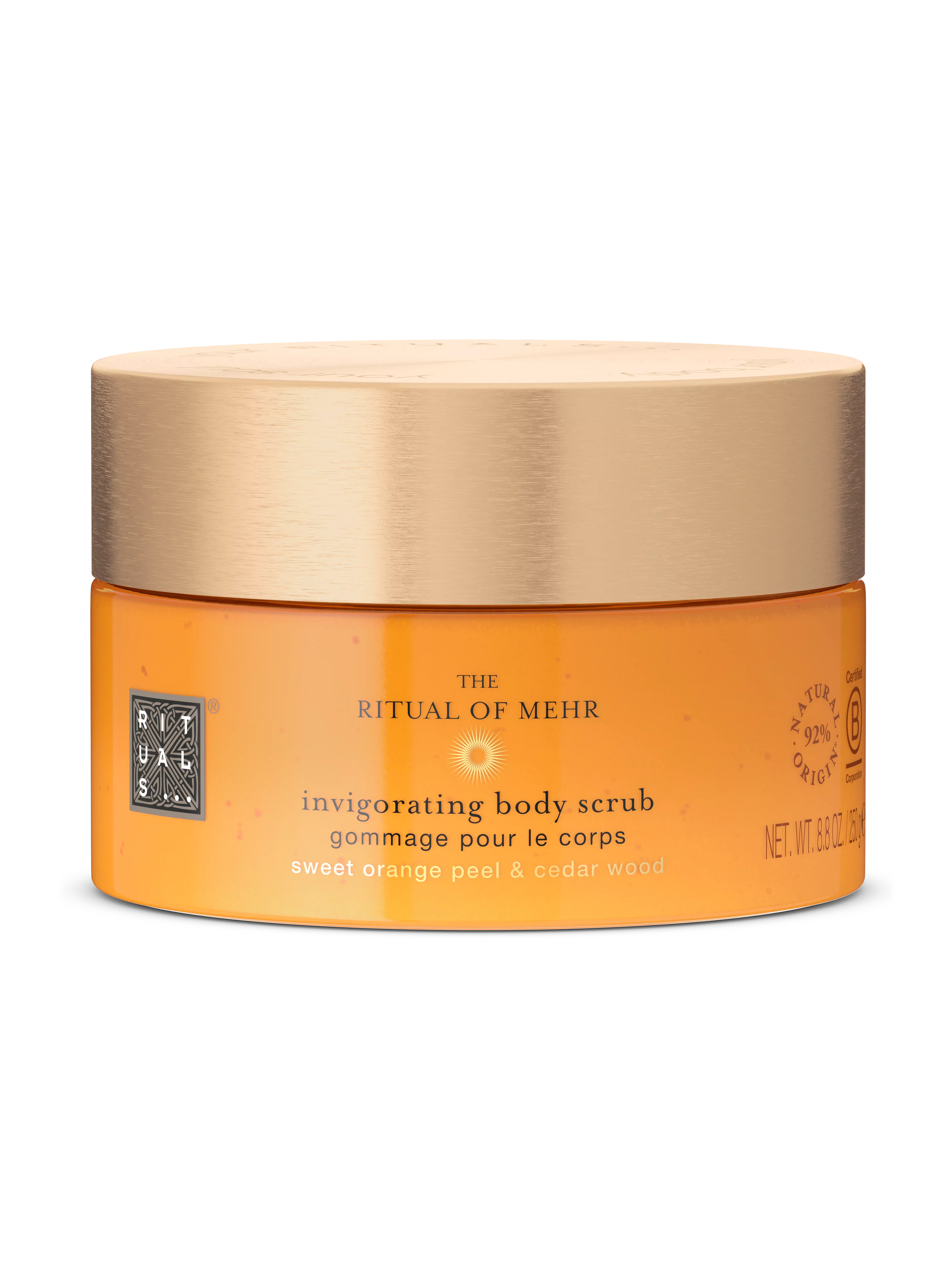 scrub corpo delicato a base di olio, mehr, Arancione, 250 gr, RITUALS