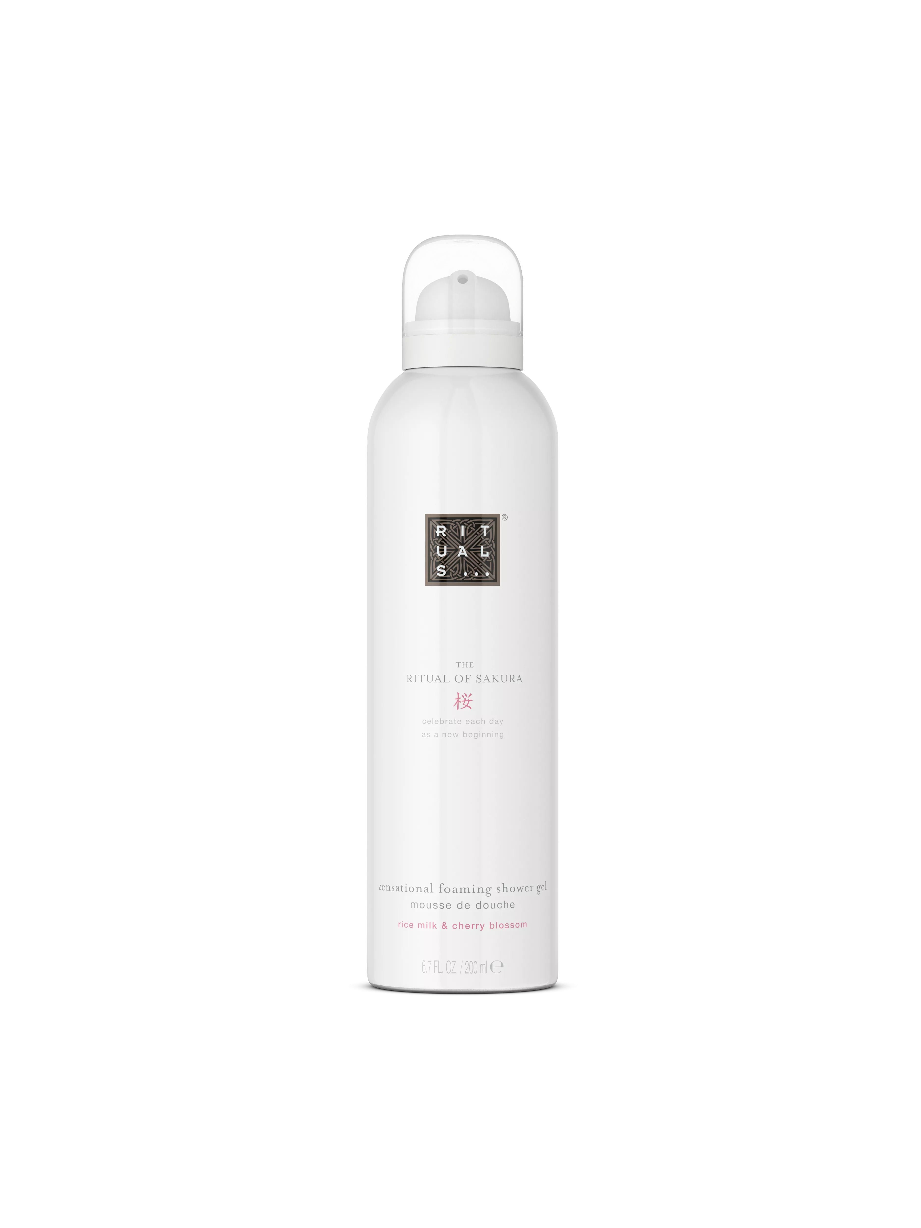 duschskum, sakura, Vit, 200 ml, RITUALS