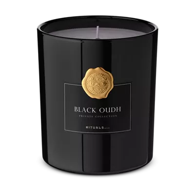 elegante candela profumata