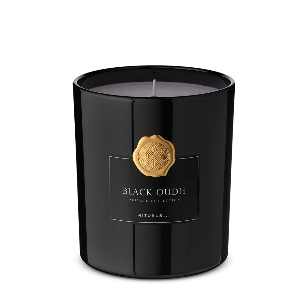 Private Collection Black Oudh Scented Candle - luxury scented candle