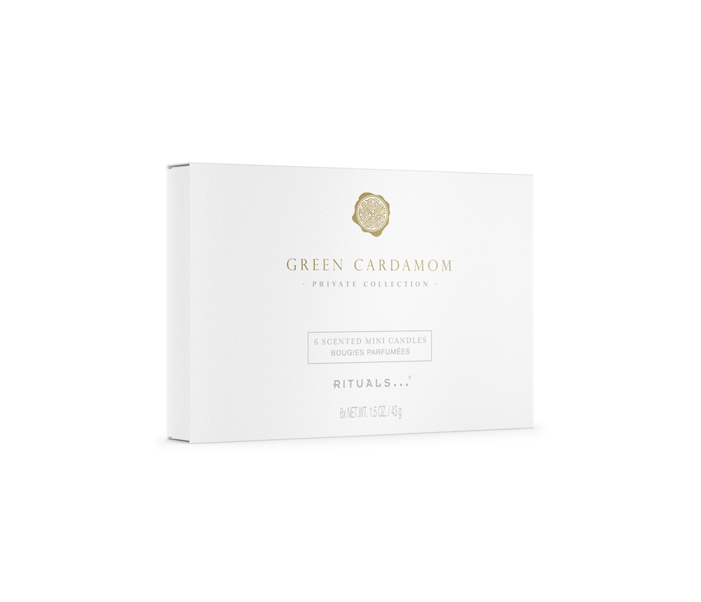 Öl übersehen Sie sind rituals kerze green cardamom Mikroskop Drucken
