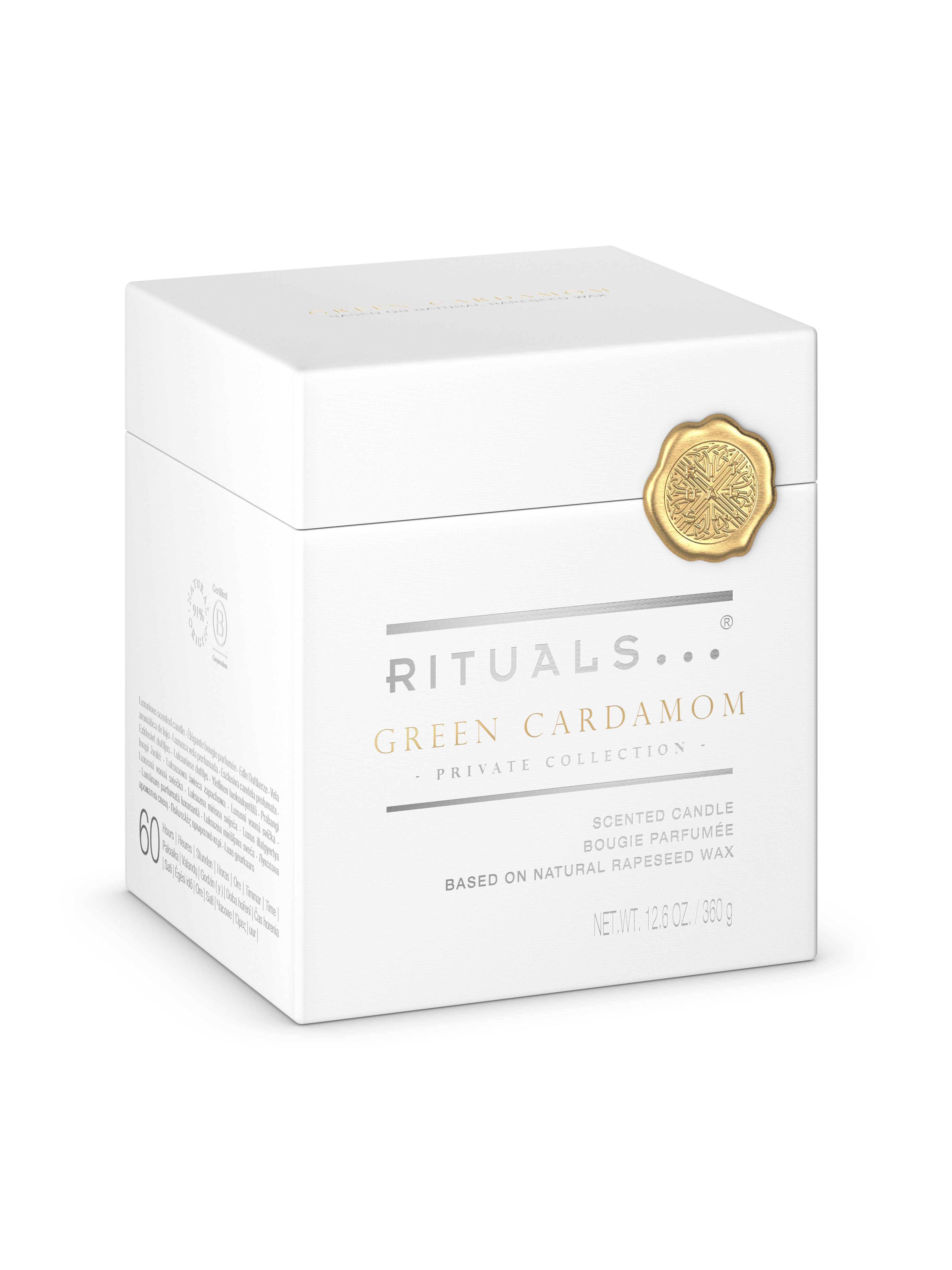 RITUALS Green Cardamom キャンドル 360g Private Collection Green Cardamom - luxury scented candle | RITUALS