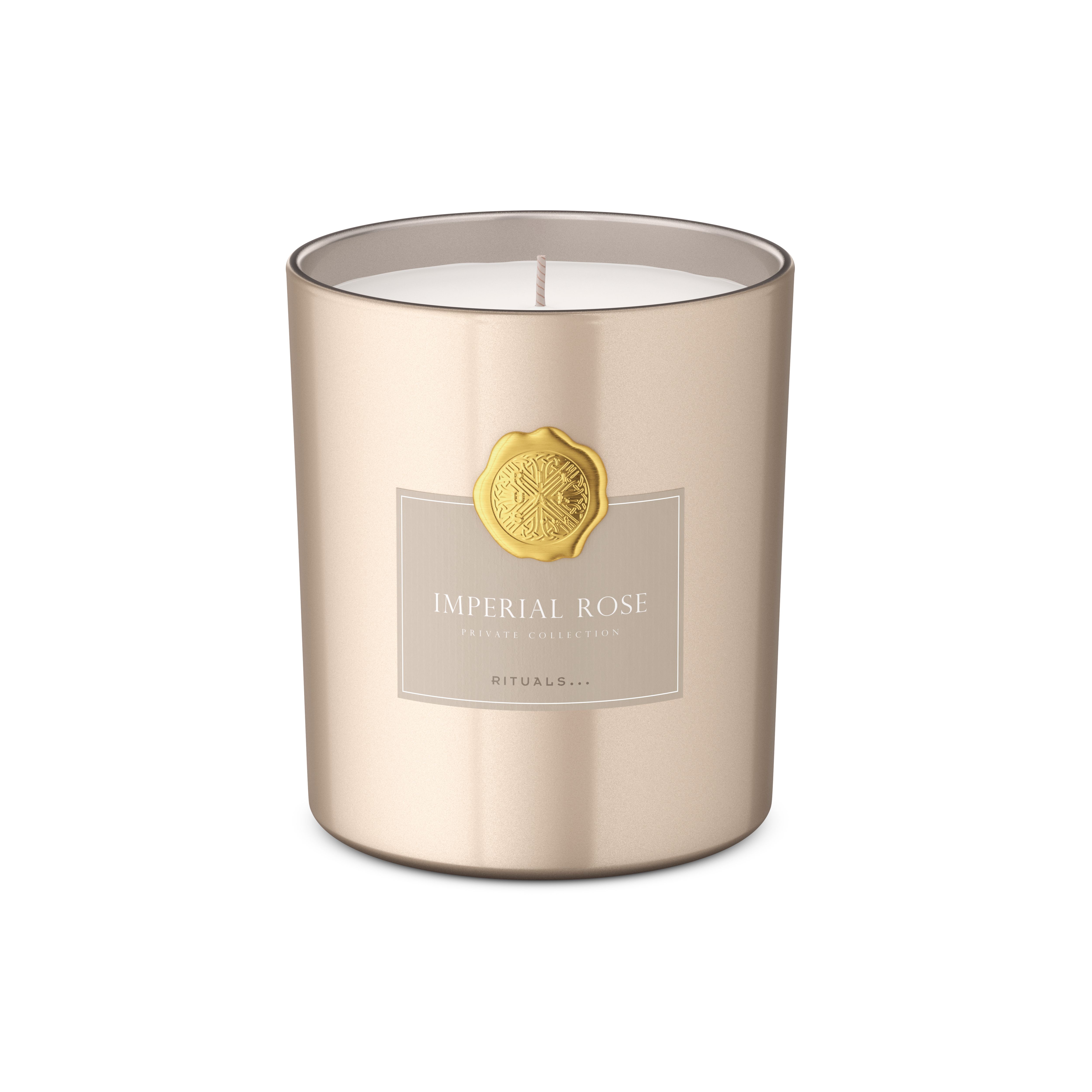 luxurious scented candle, privatecollection, Gold, 360 gr, RITUALS