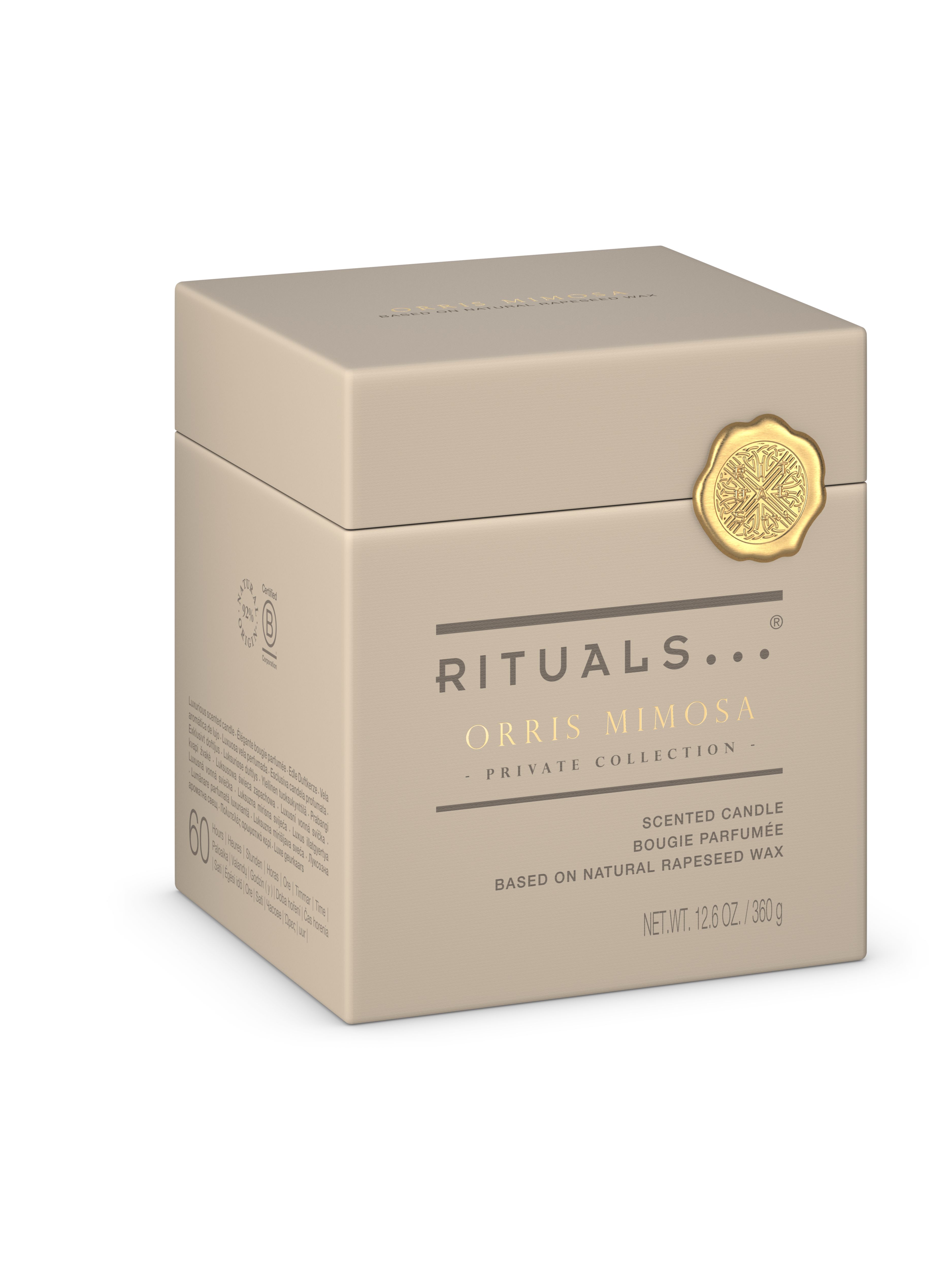 Orris Mimosa Scented Candle 360g