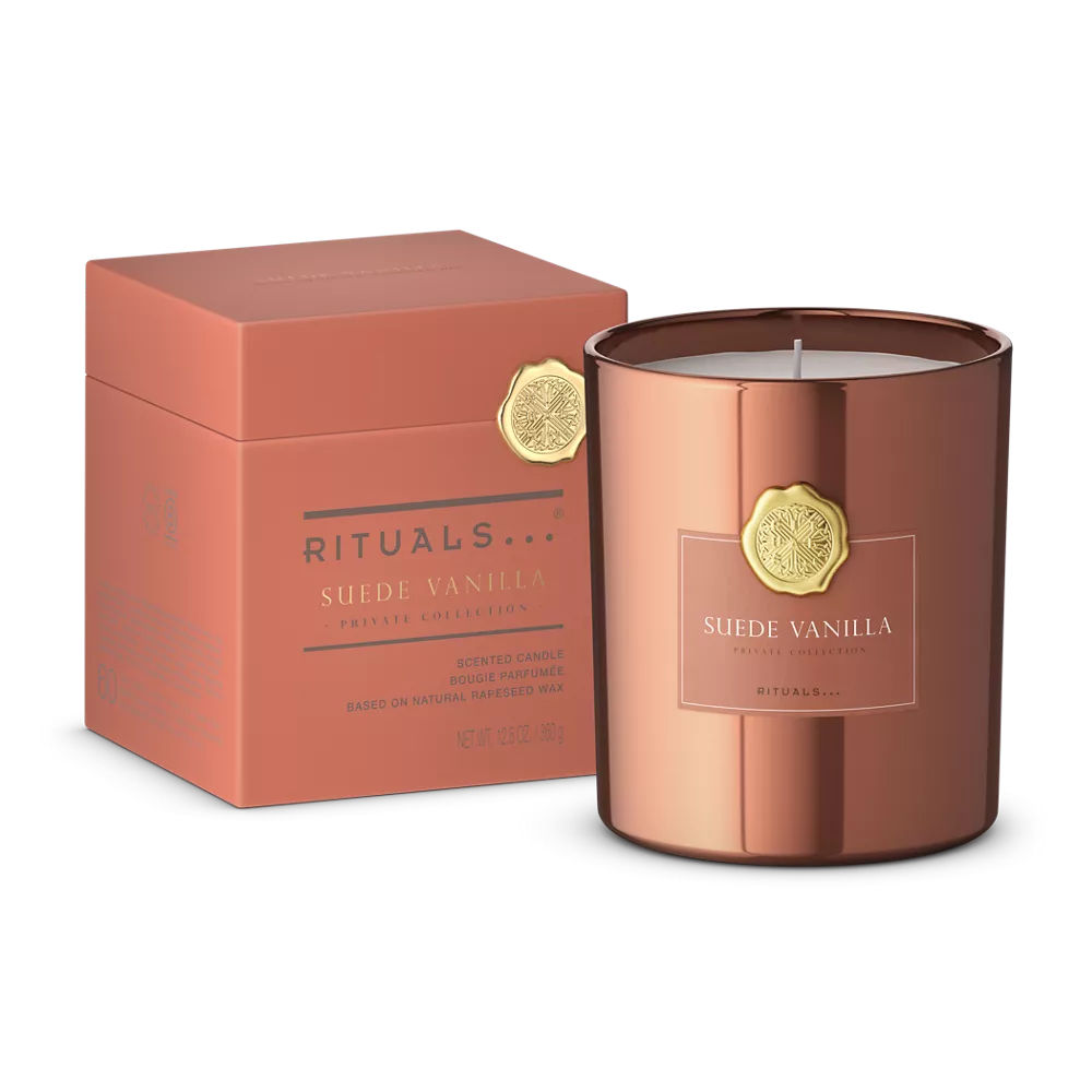 Rituals SUEDE VANILLA SCENTED CANDLE PRIVATE COLLECTION