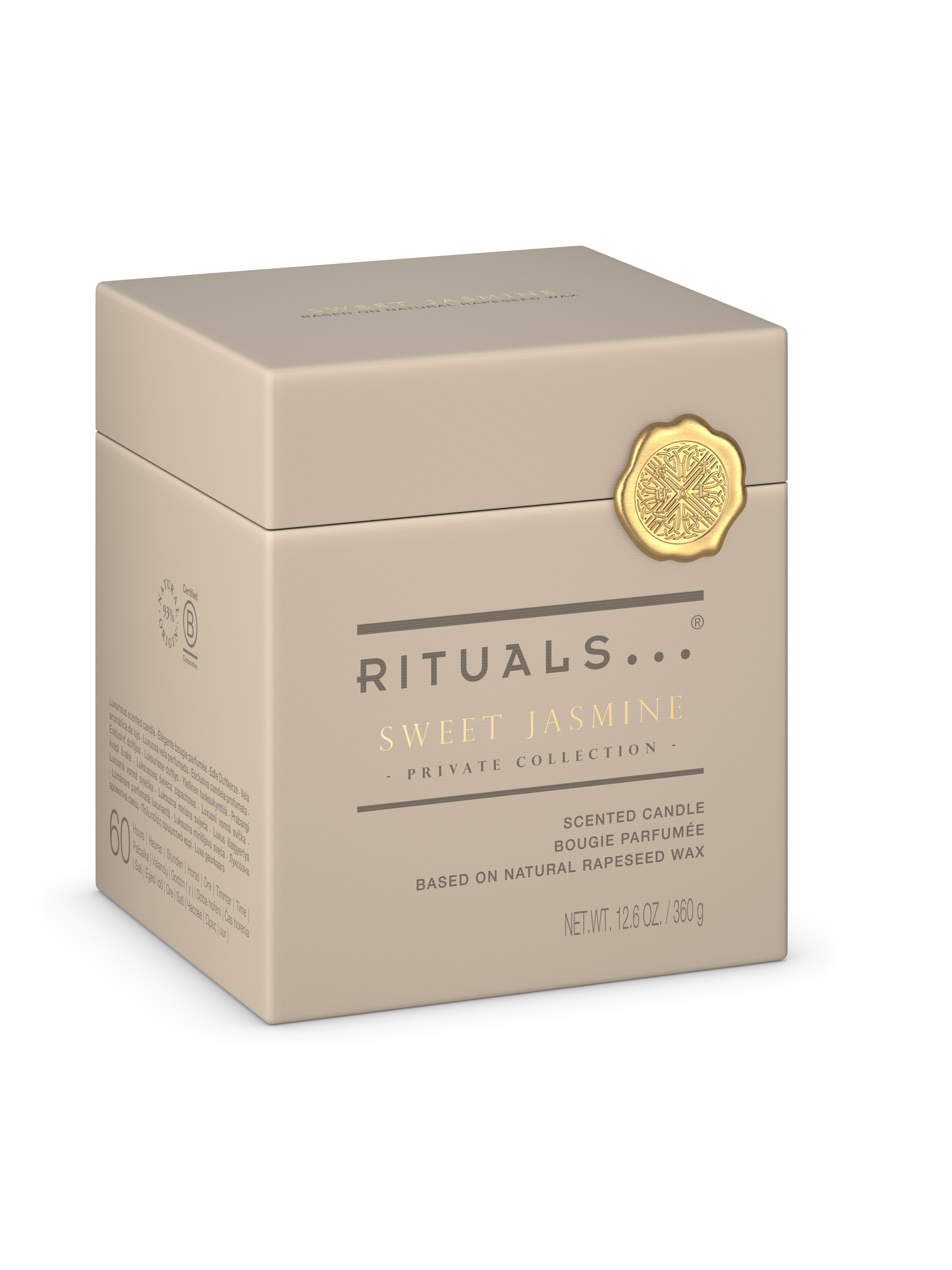 Private Collection Sweet Jasmine Scented Candle - luxury scented